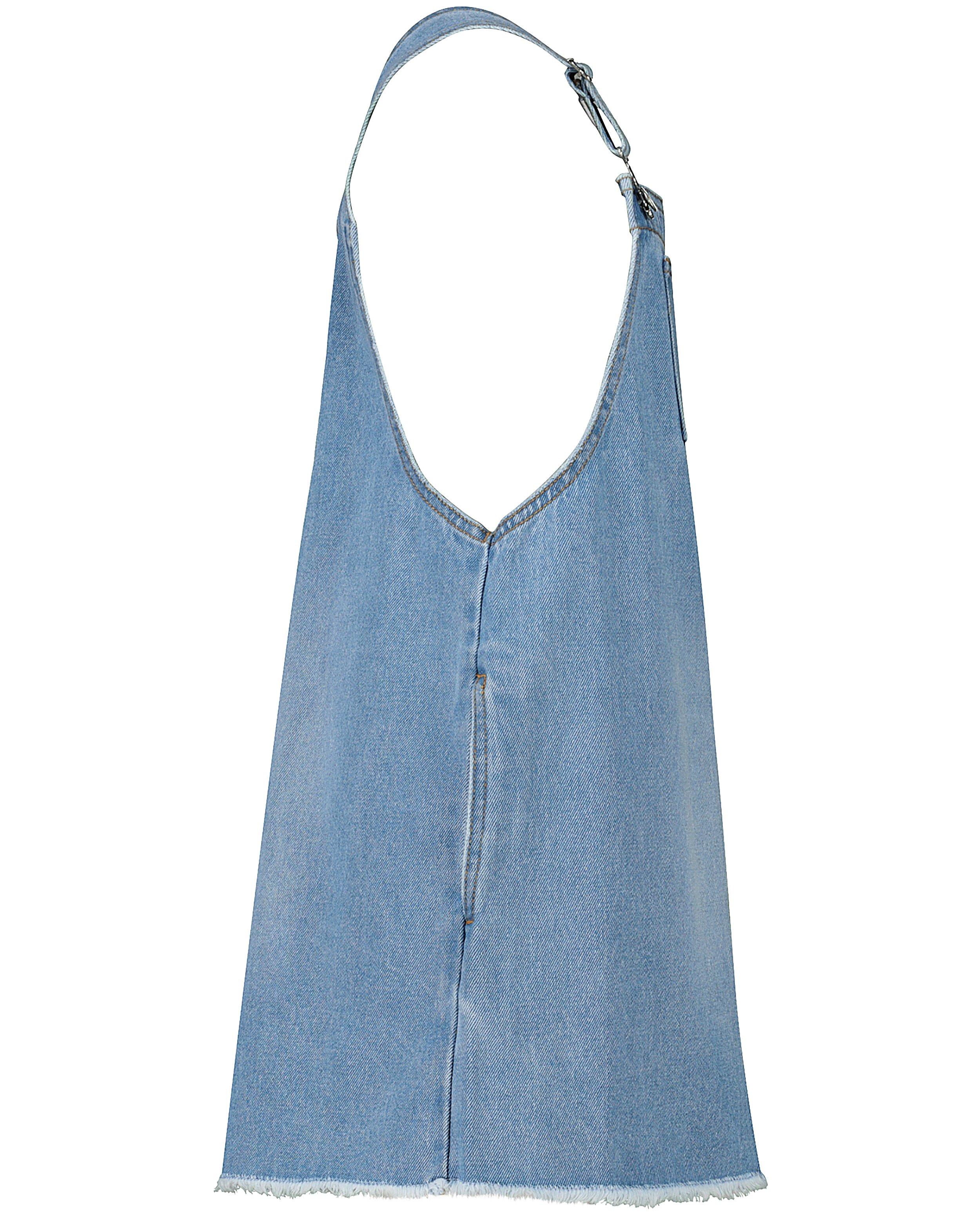 Robes - Robe-salopette bleue Campus 12