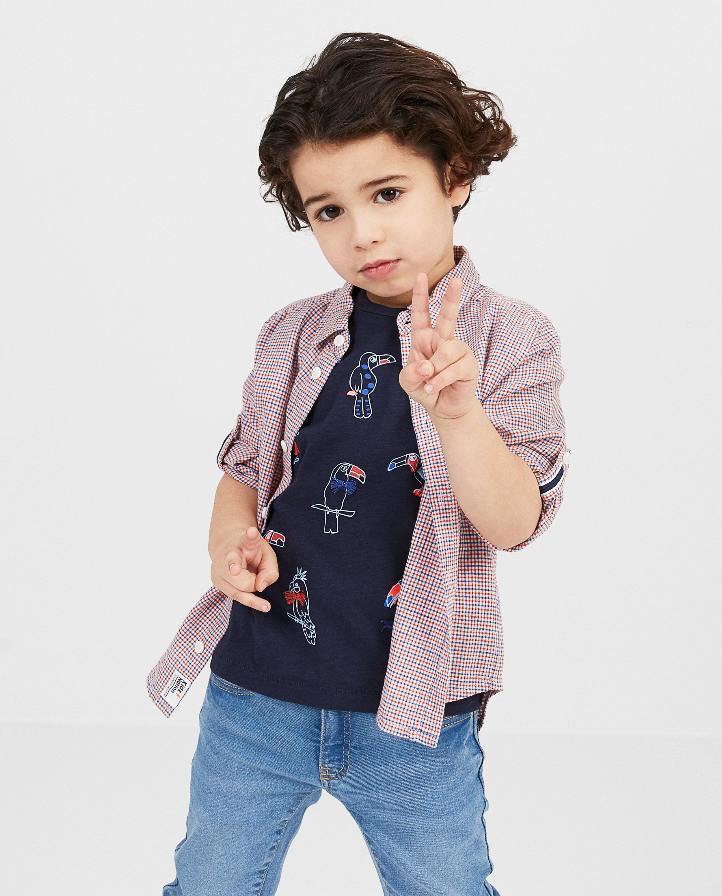 Chemises - Chemise à carreaux en lin
