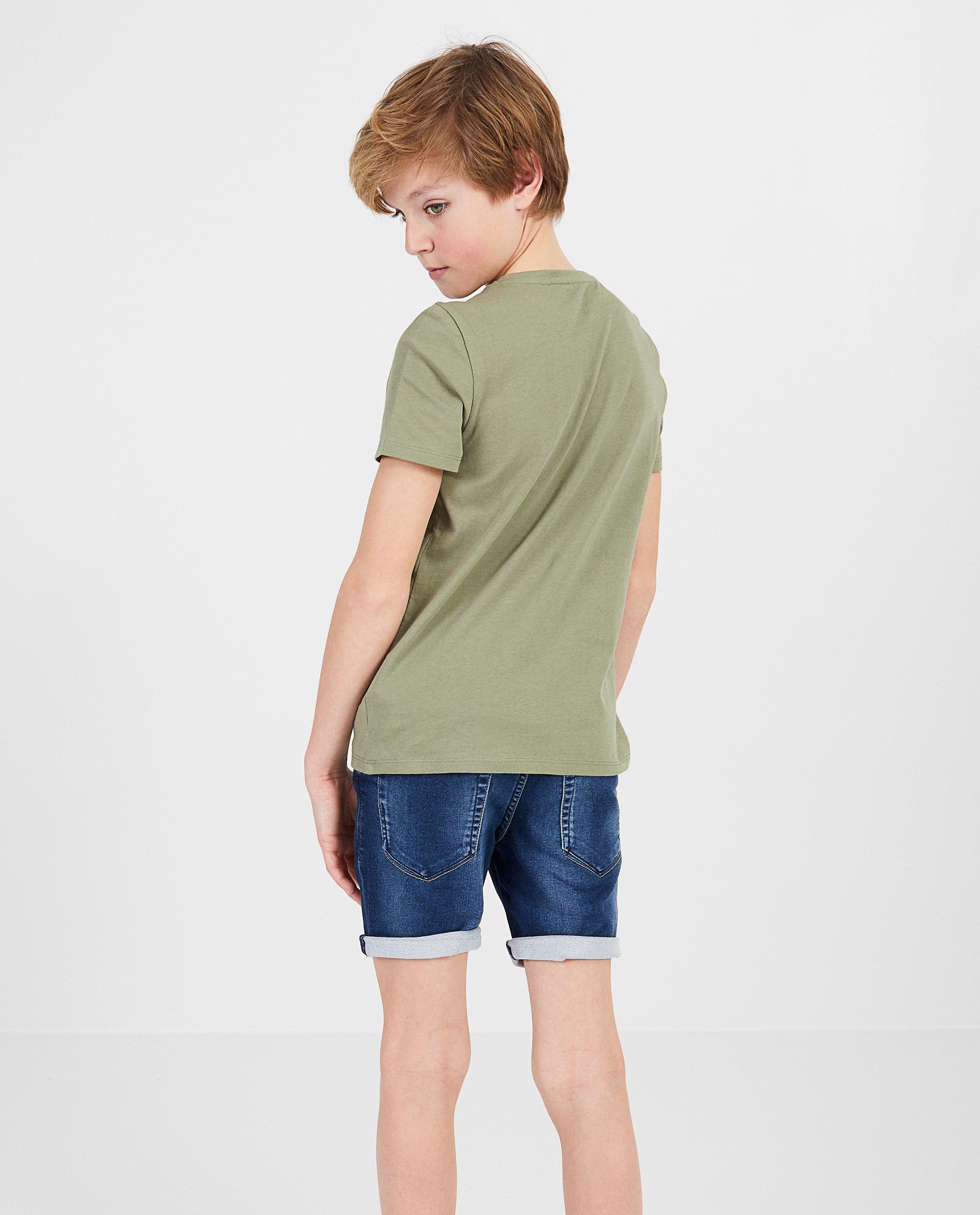 T-shirts - Groen shirt met opschrift BESTies