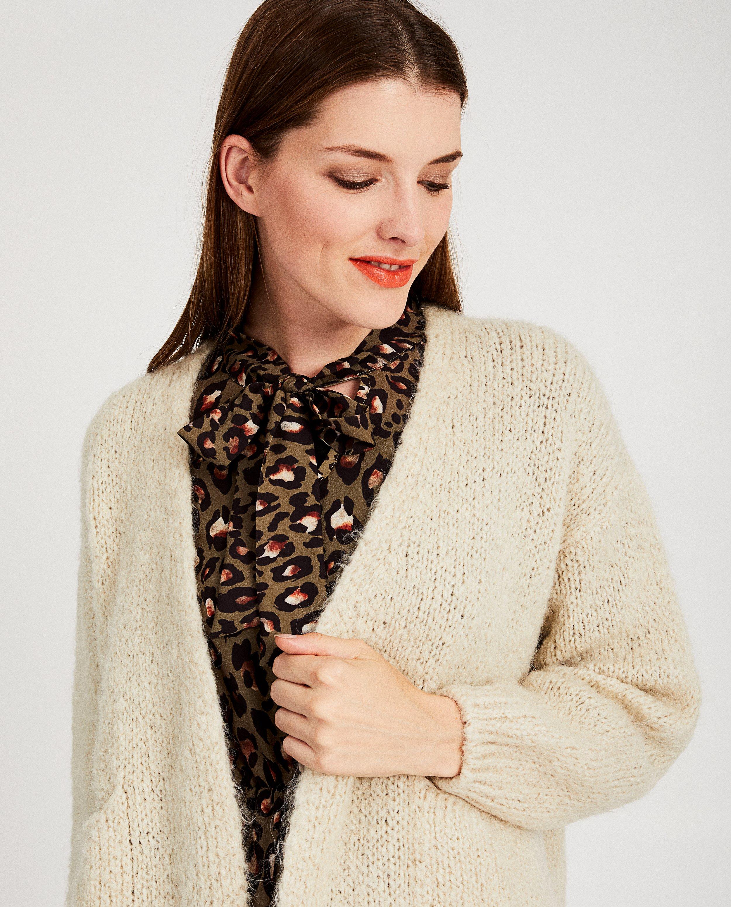 Cardigans - Cardigan beige Ella Italia