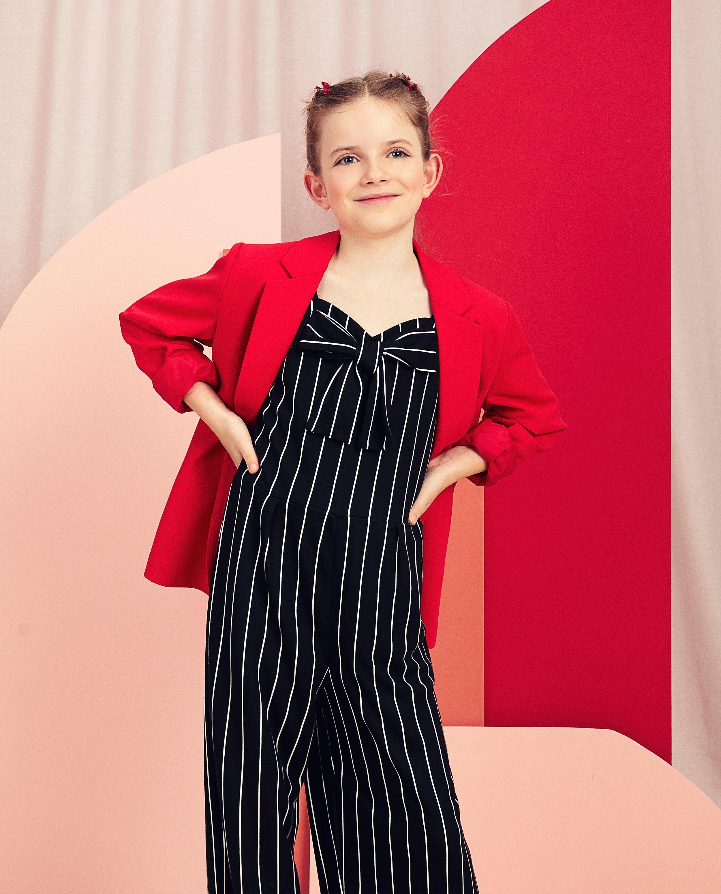 Rode blazer Communie - met stretch - Milla Star
