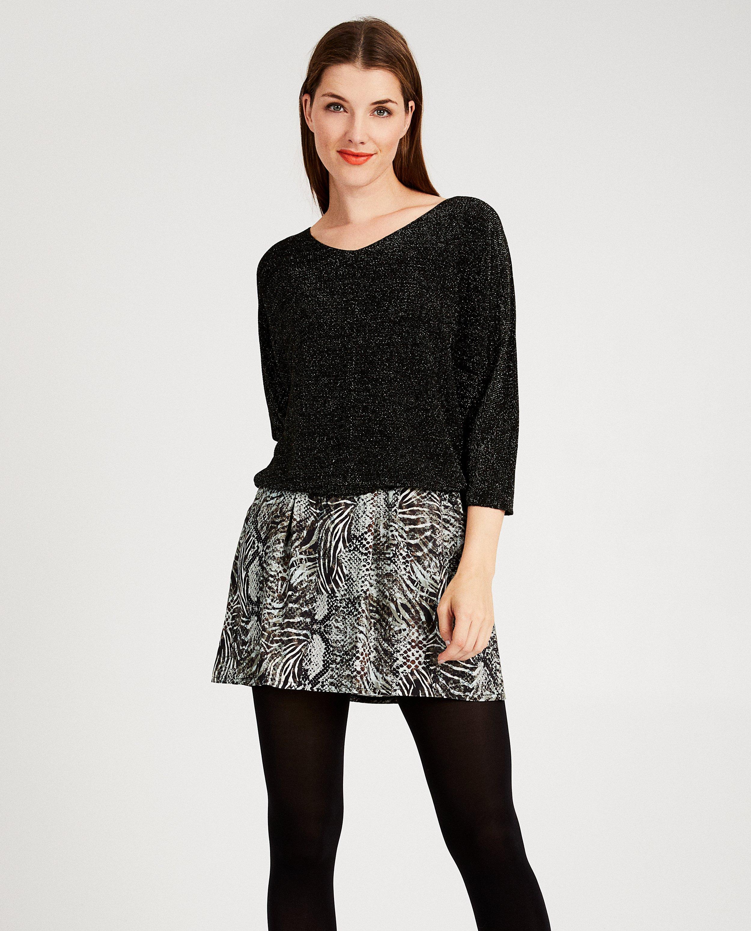 Pulls - Pull noir Ella Italia