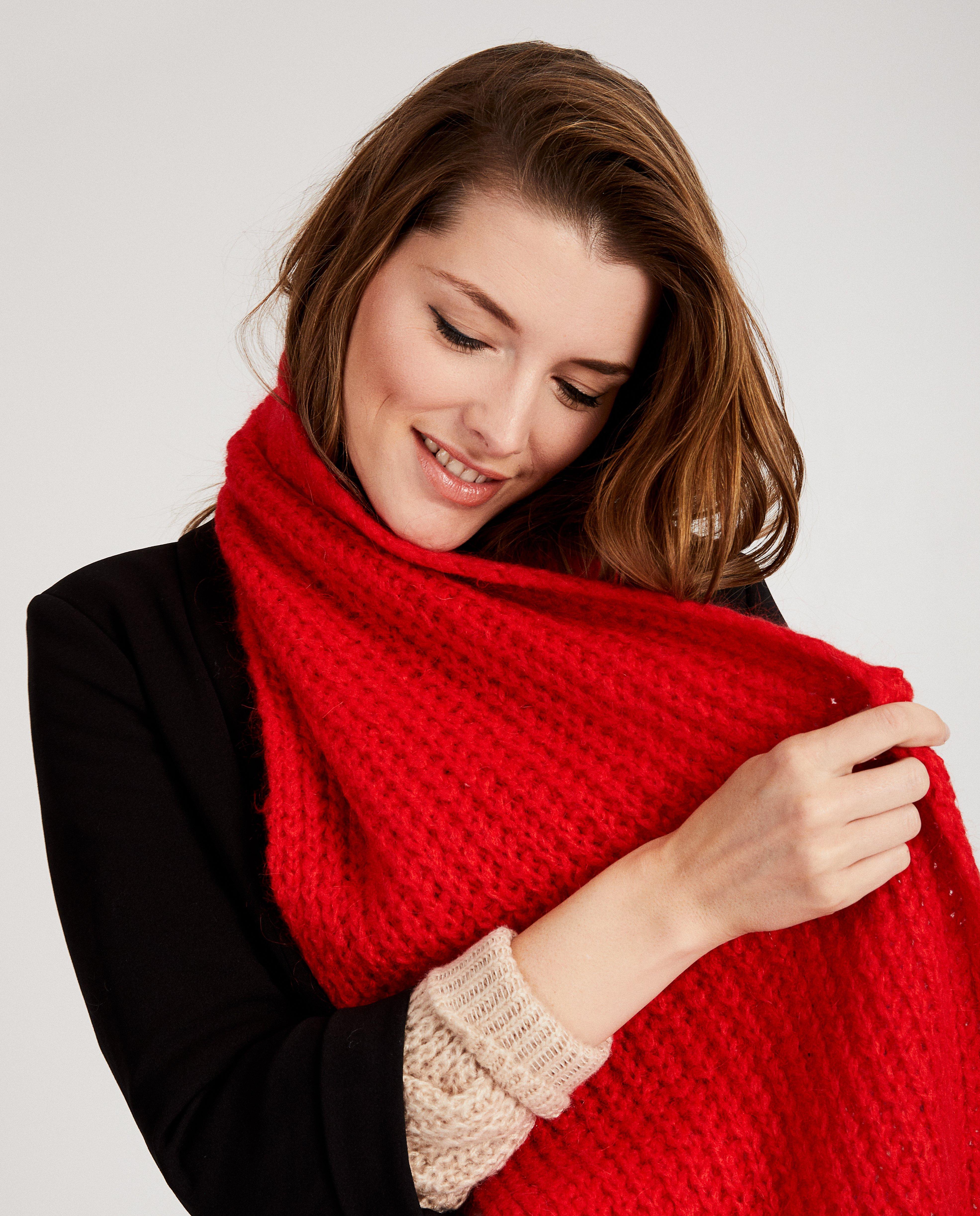 Rode sjaal Ella Italia - Product Detail - rood - afbeelding nummer 1