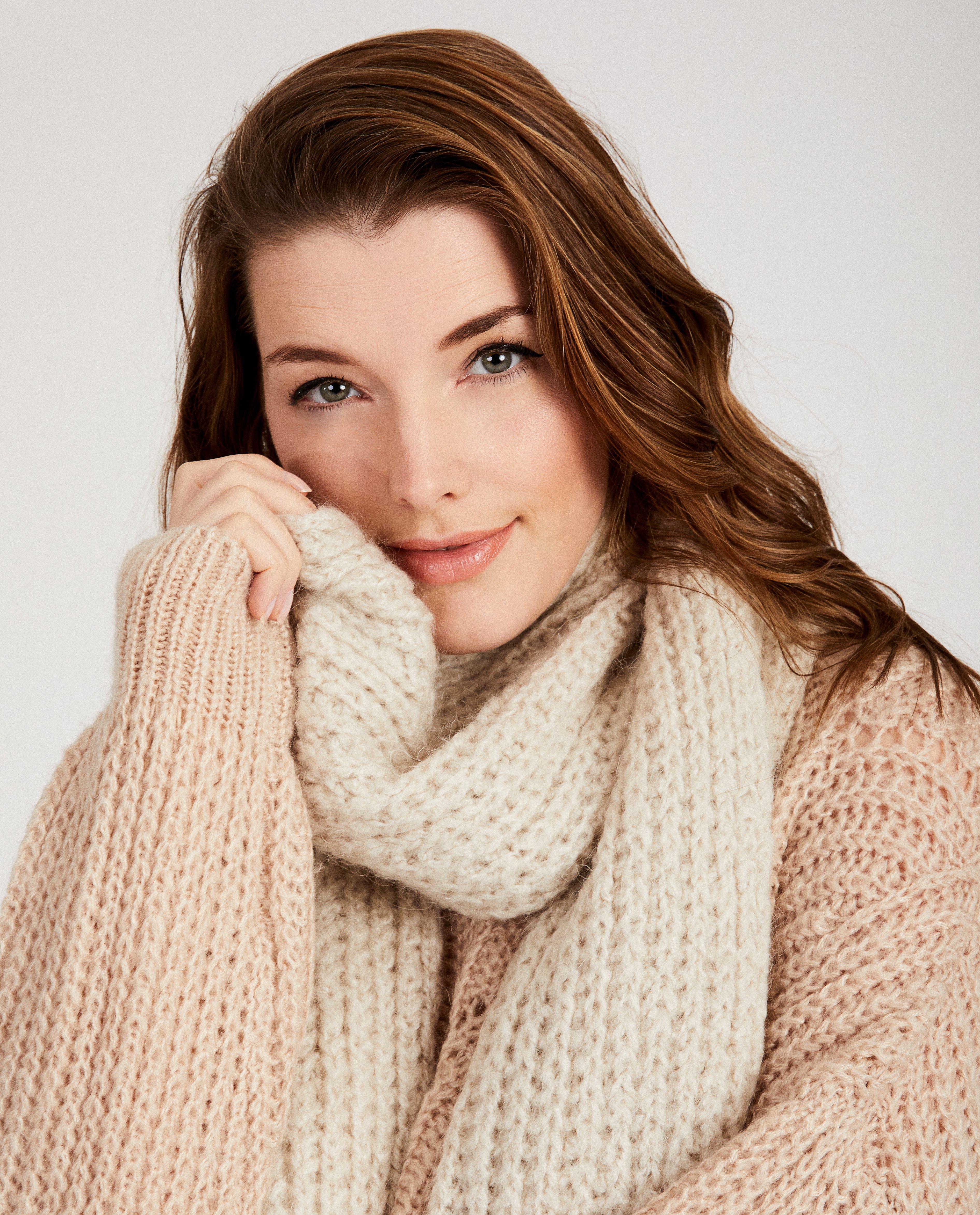Écharpe beige Ella Italia - en 5 couleurs - Ella Italia