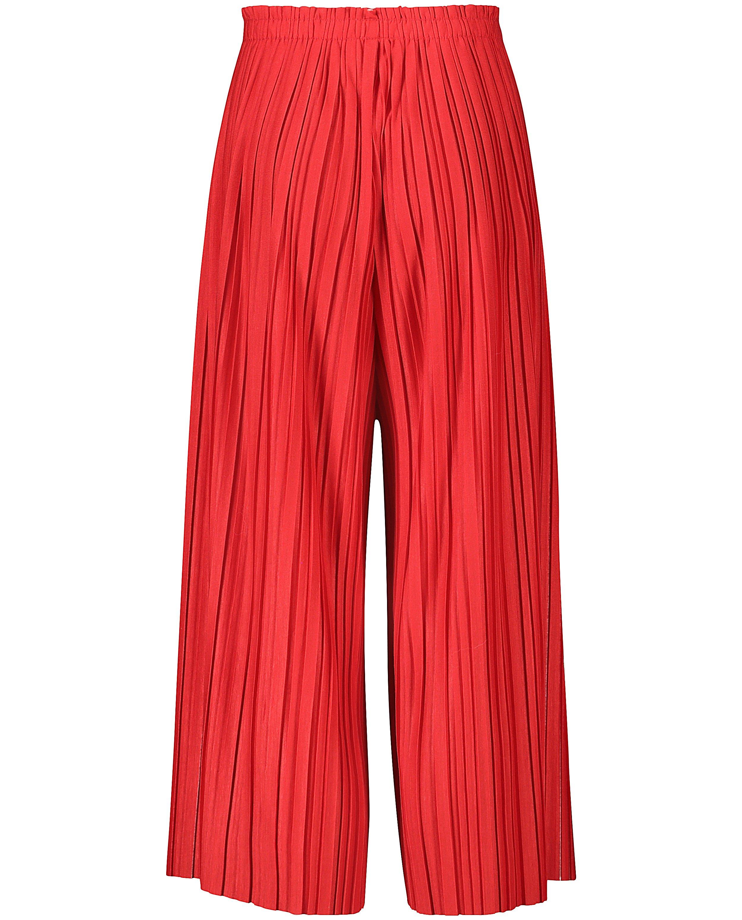 Pantalons - Pantalon plissé rouge Communion