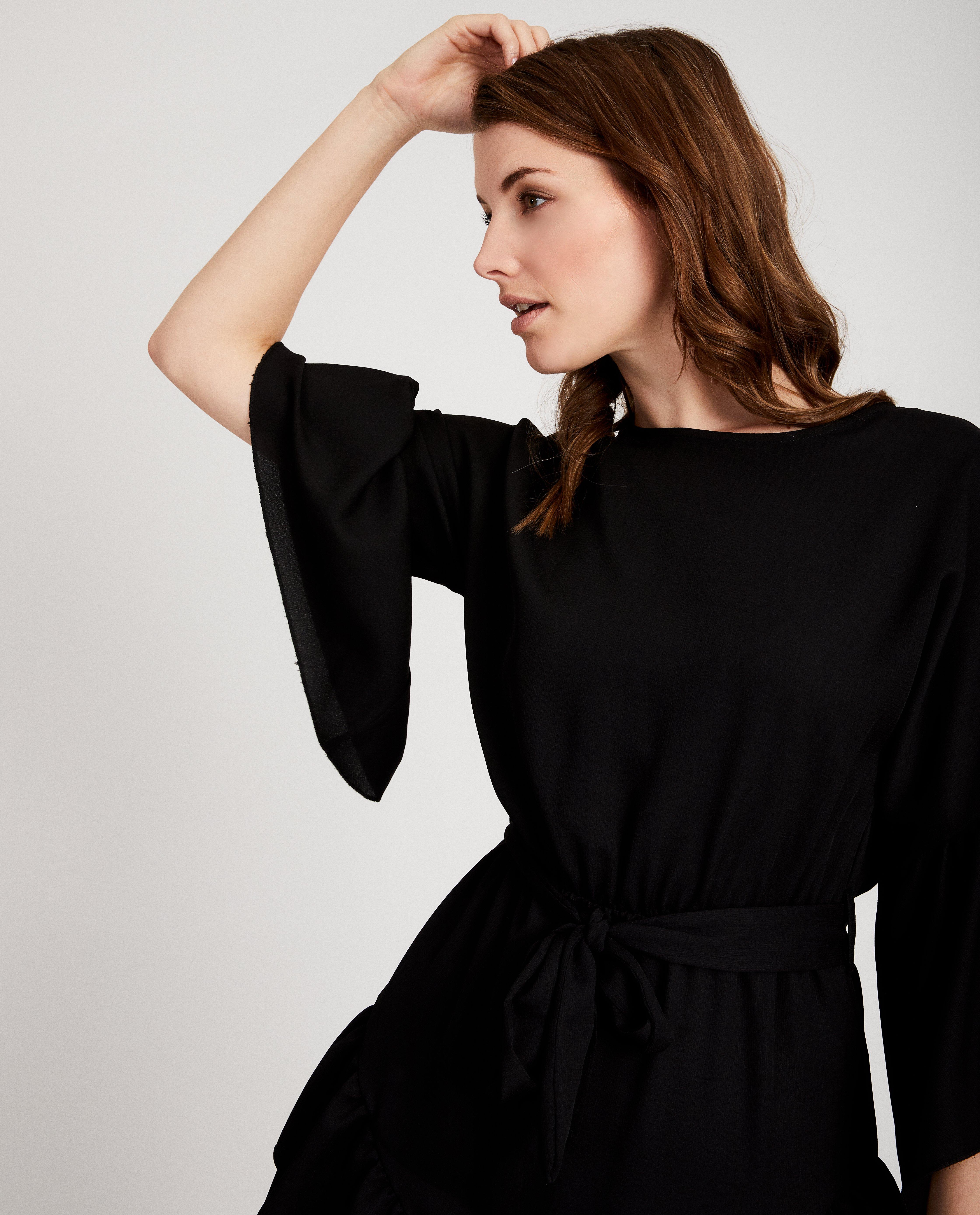 Robes - Robe noire Ella Italia
