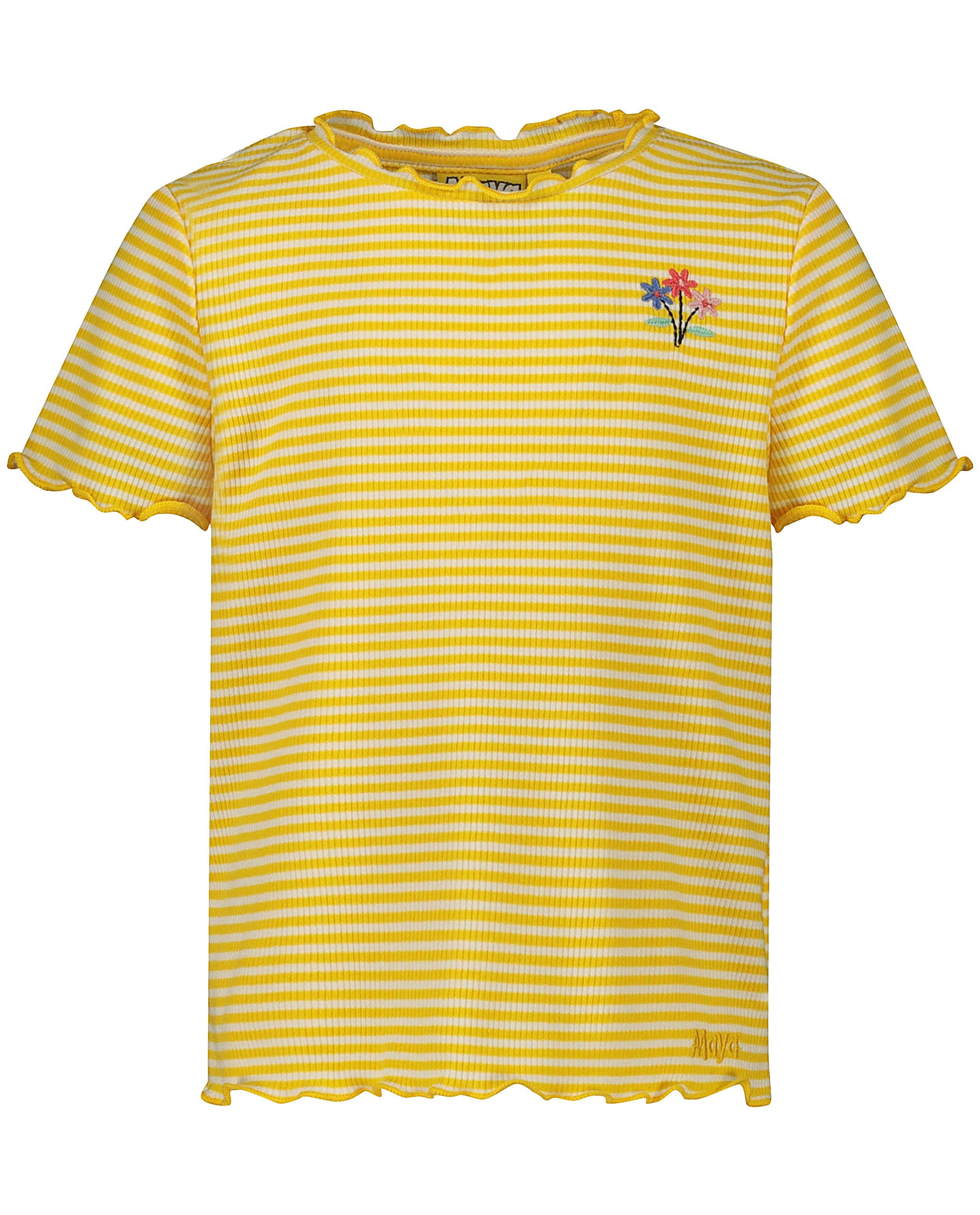 T-shirts - Geel gestreept shirt Maya De Bij