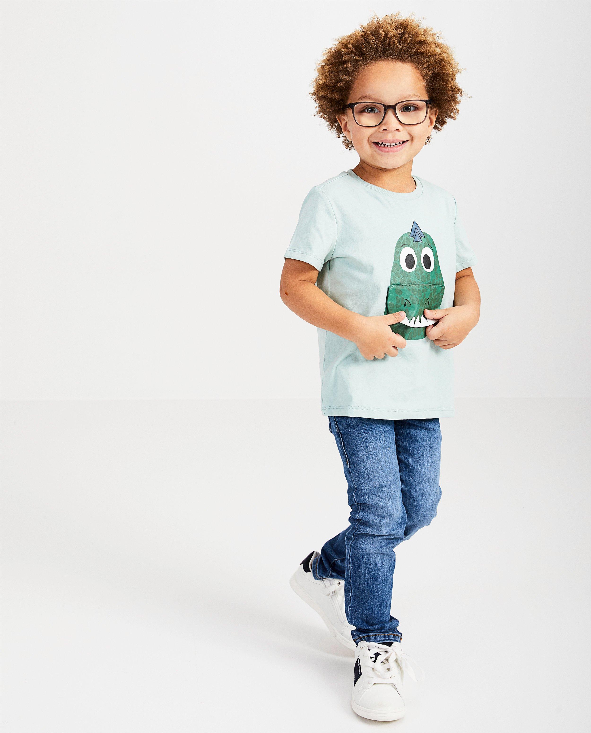 T-shirt vert d’anniversaire - imprimé, happy birthday - Kidz Nation