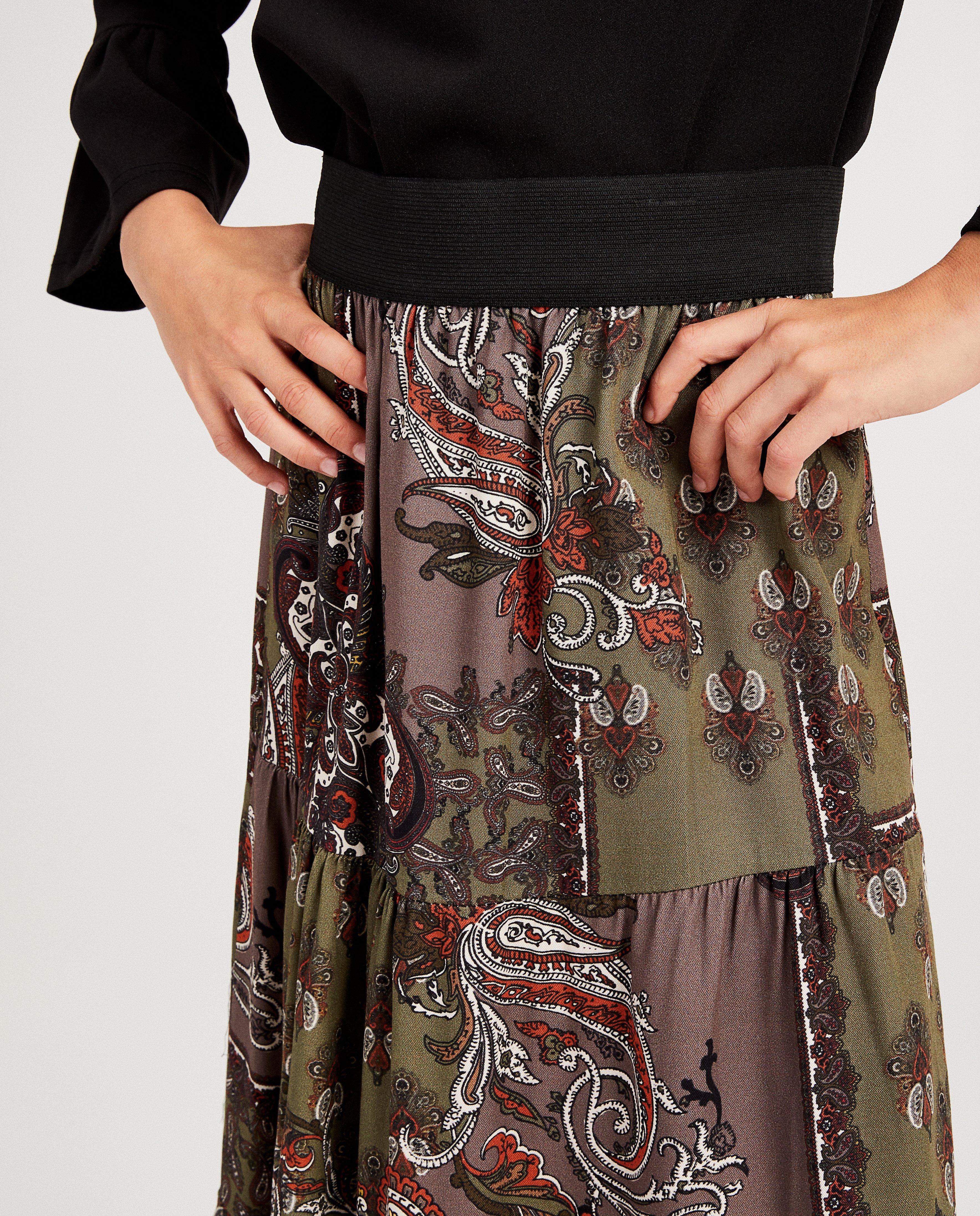 Maxi-rok met print Ella Italia - Product Detail - meerkleurig - afbeelding nummer 4