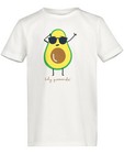 T-shirts - Wit T-shirt met print BESTies