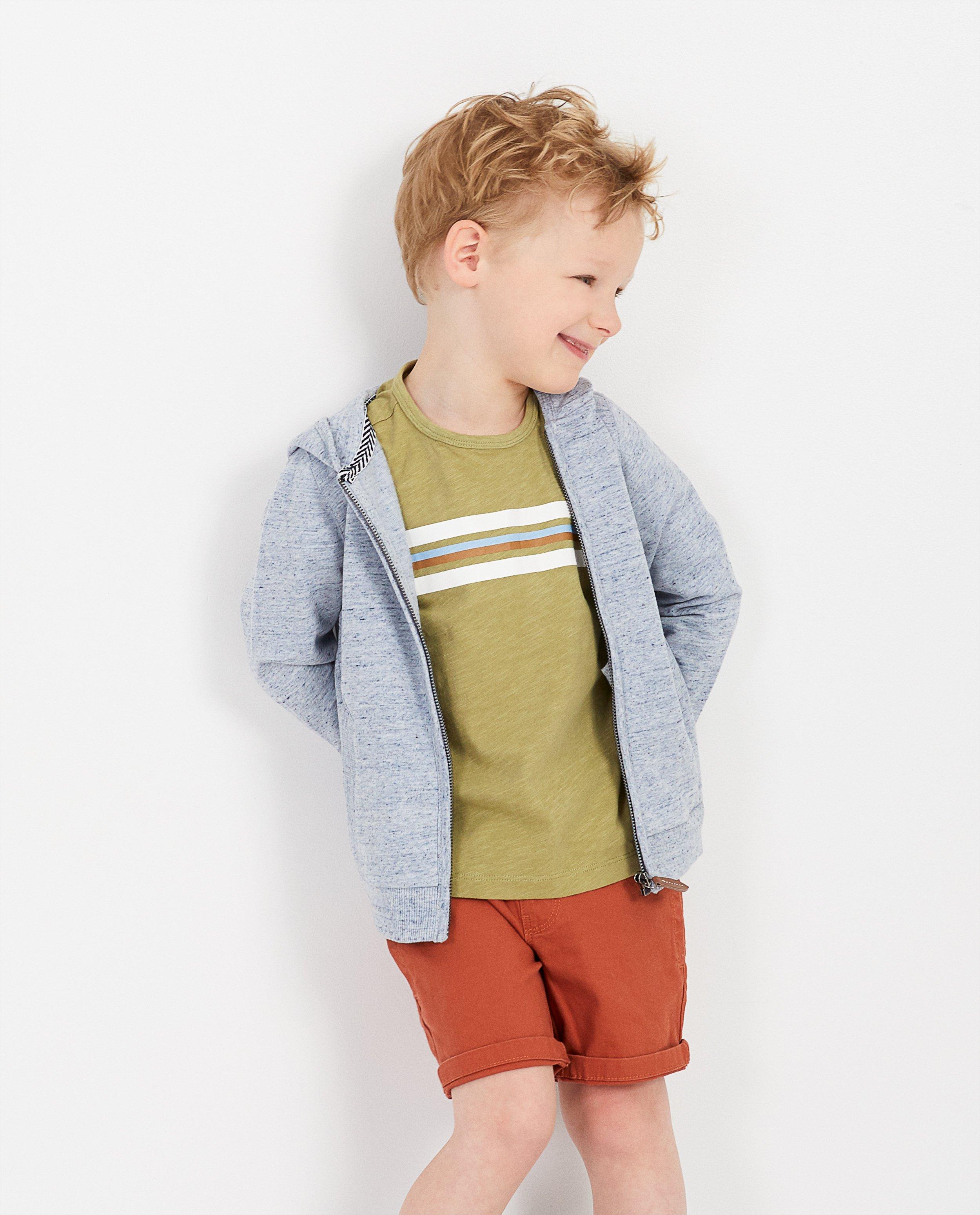 Cardigans - Grijs vest met kap Maya