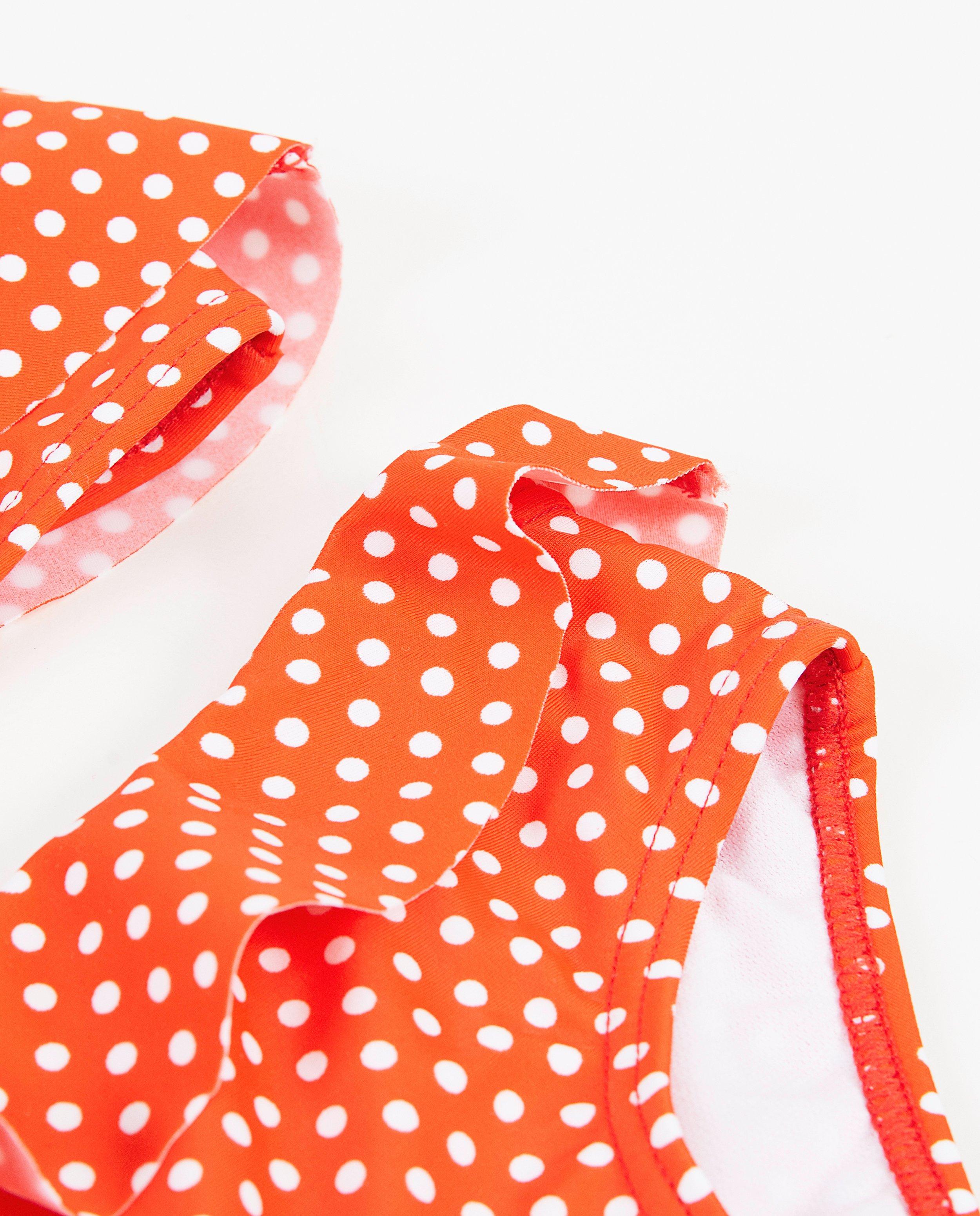 Zwemkleding - Rode bikini met print