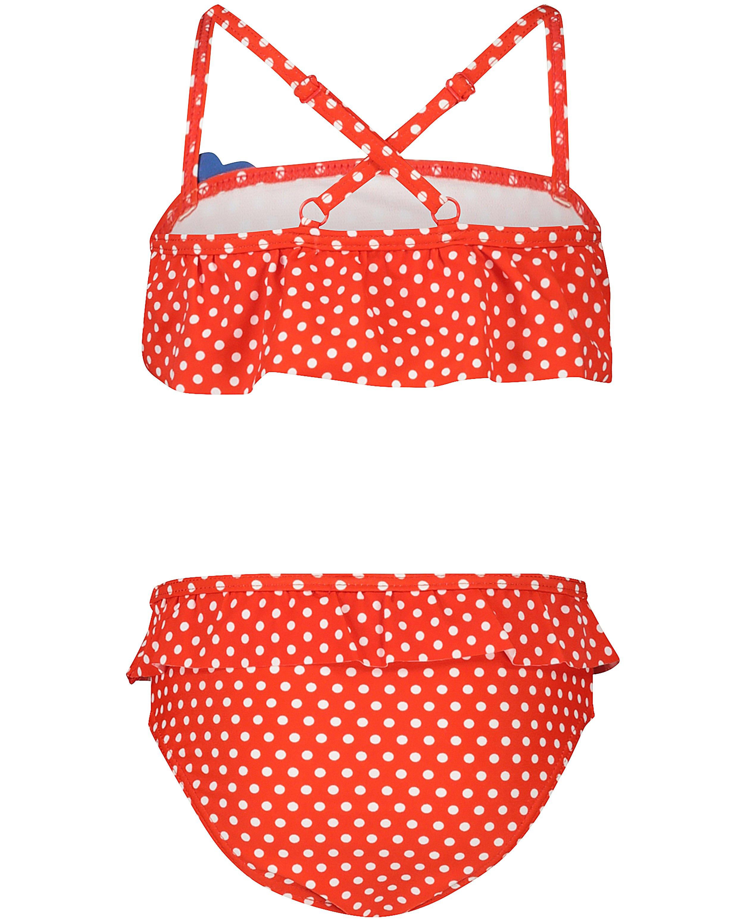 Zwemkleding - Rode bikini met print