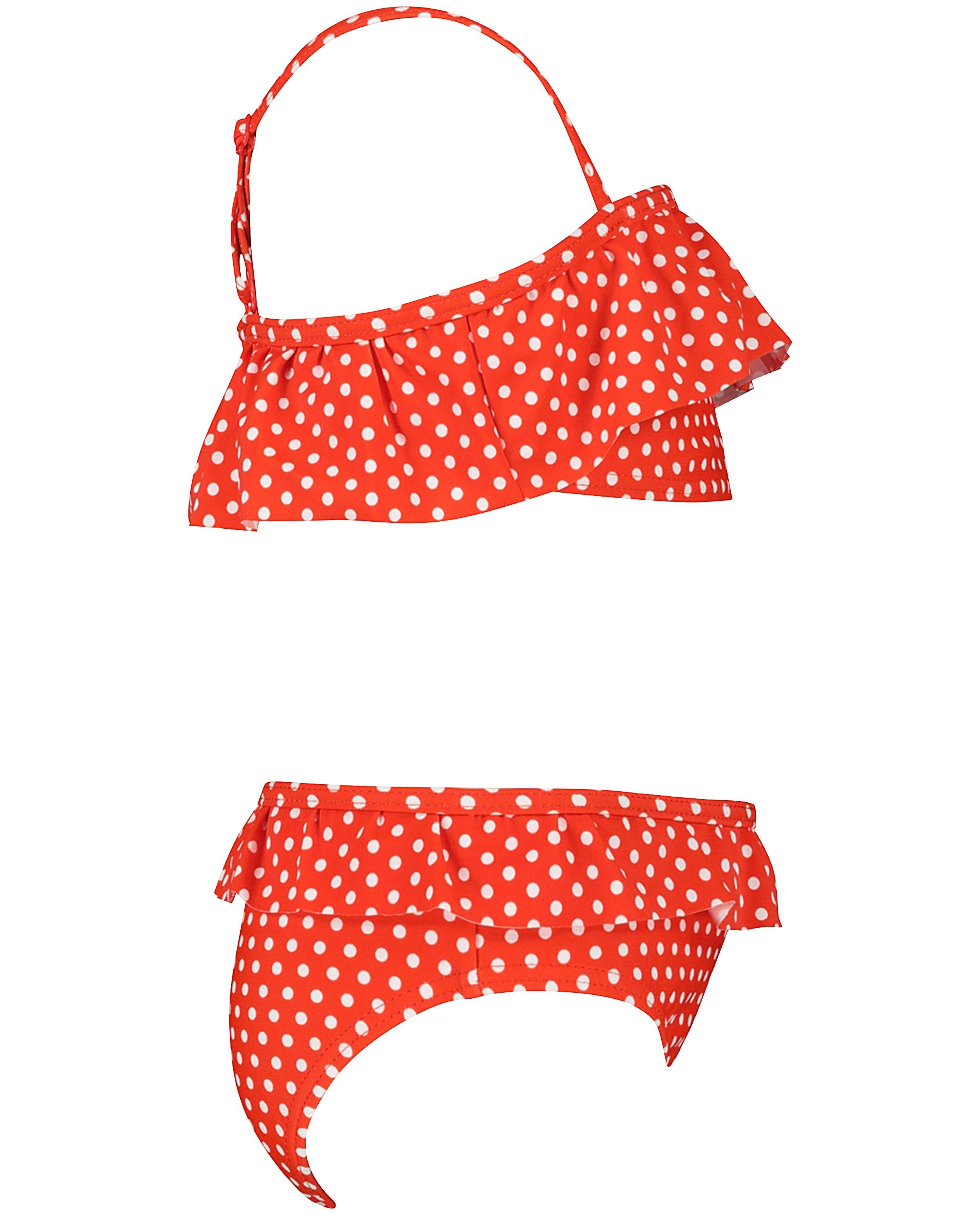 Zwemkleding - Rode bikini met print