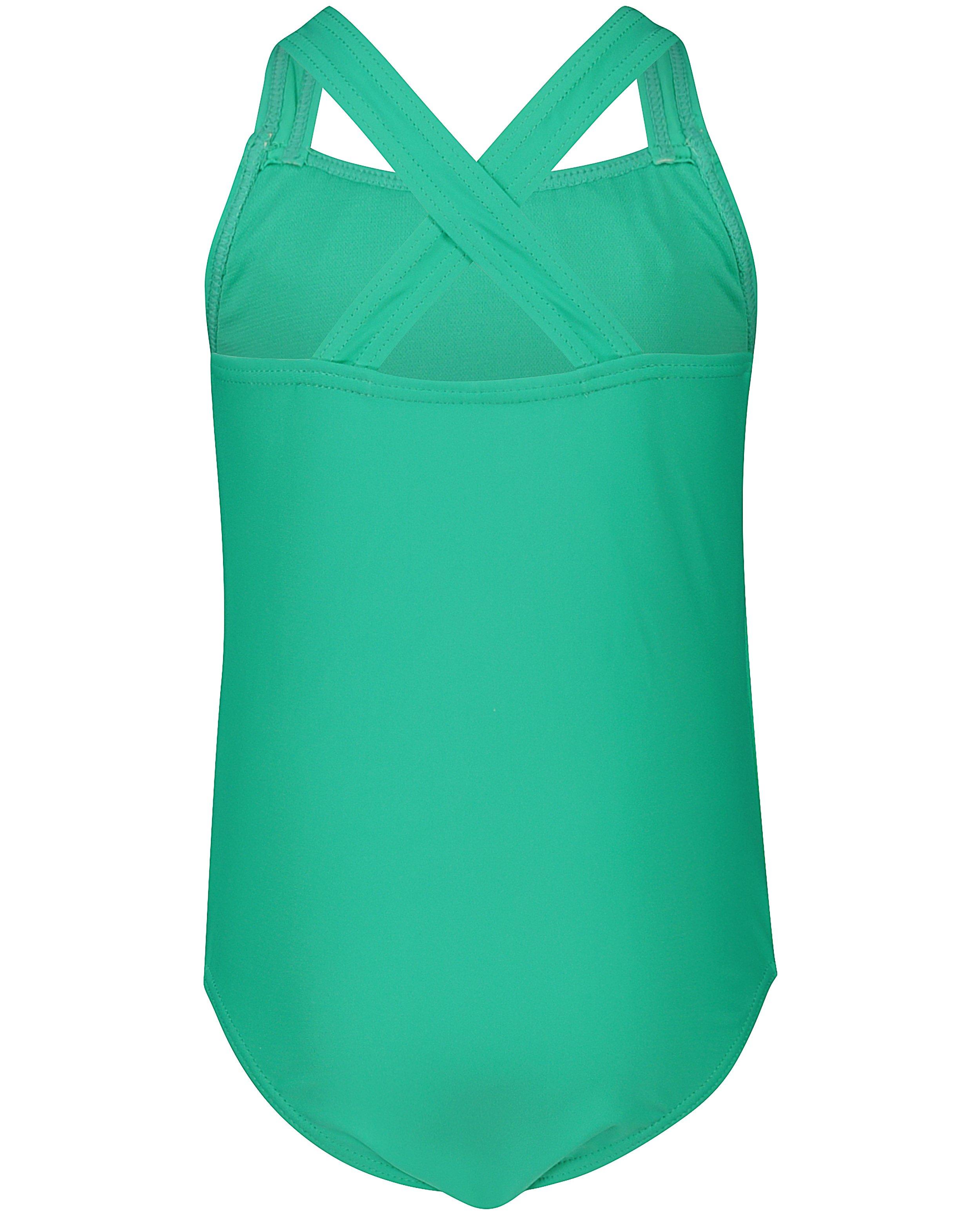Zwemkleding - Groen badpak met print
