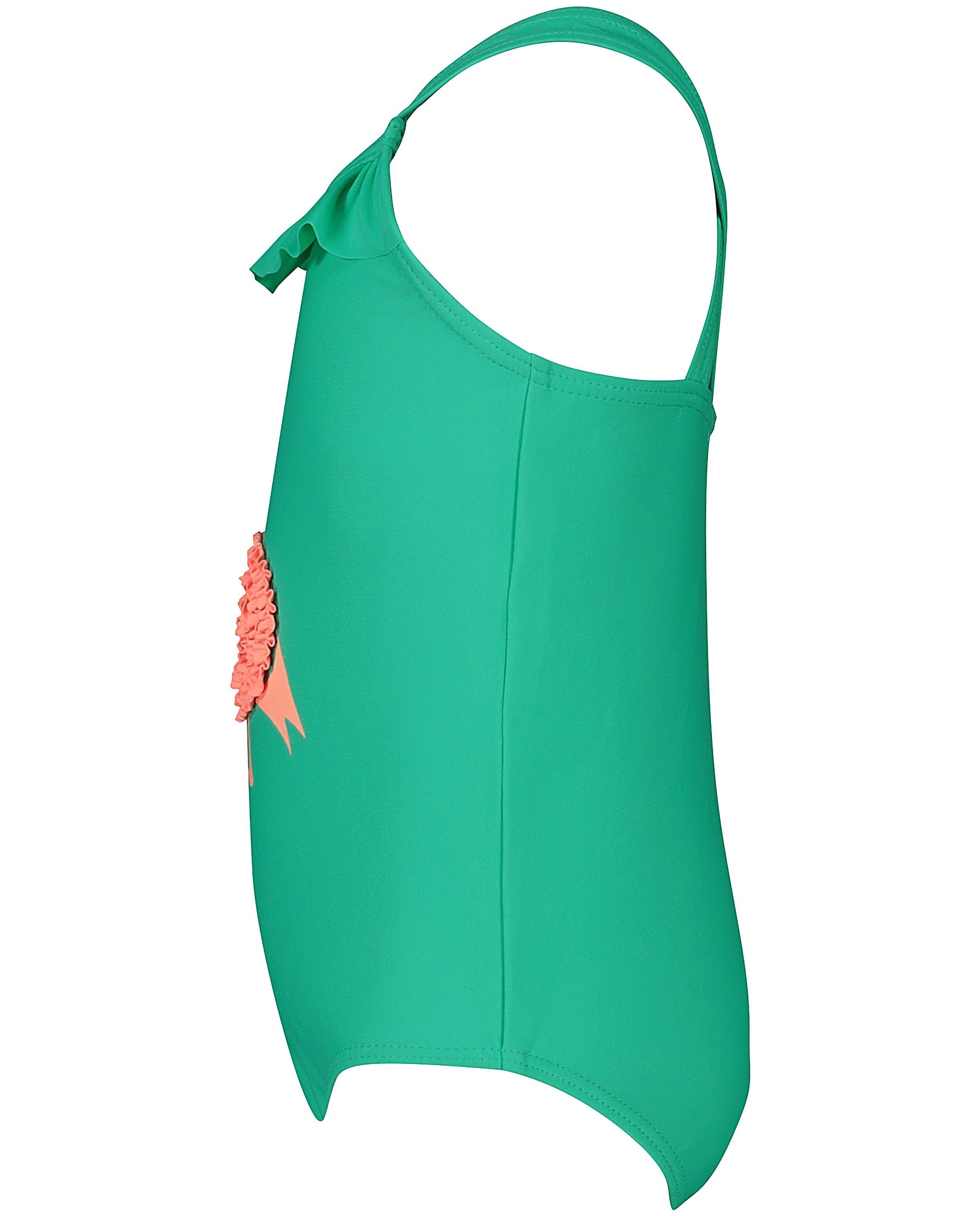 Zwemkleding - Groen badpak met print