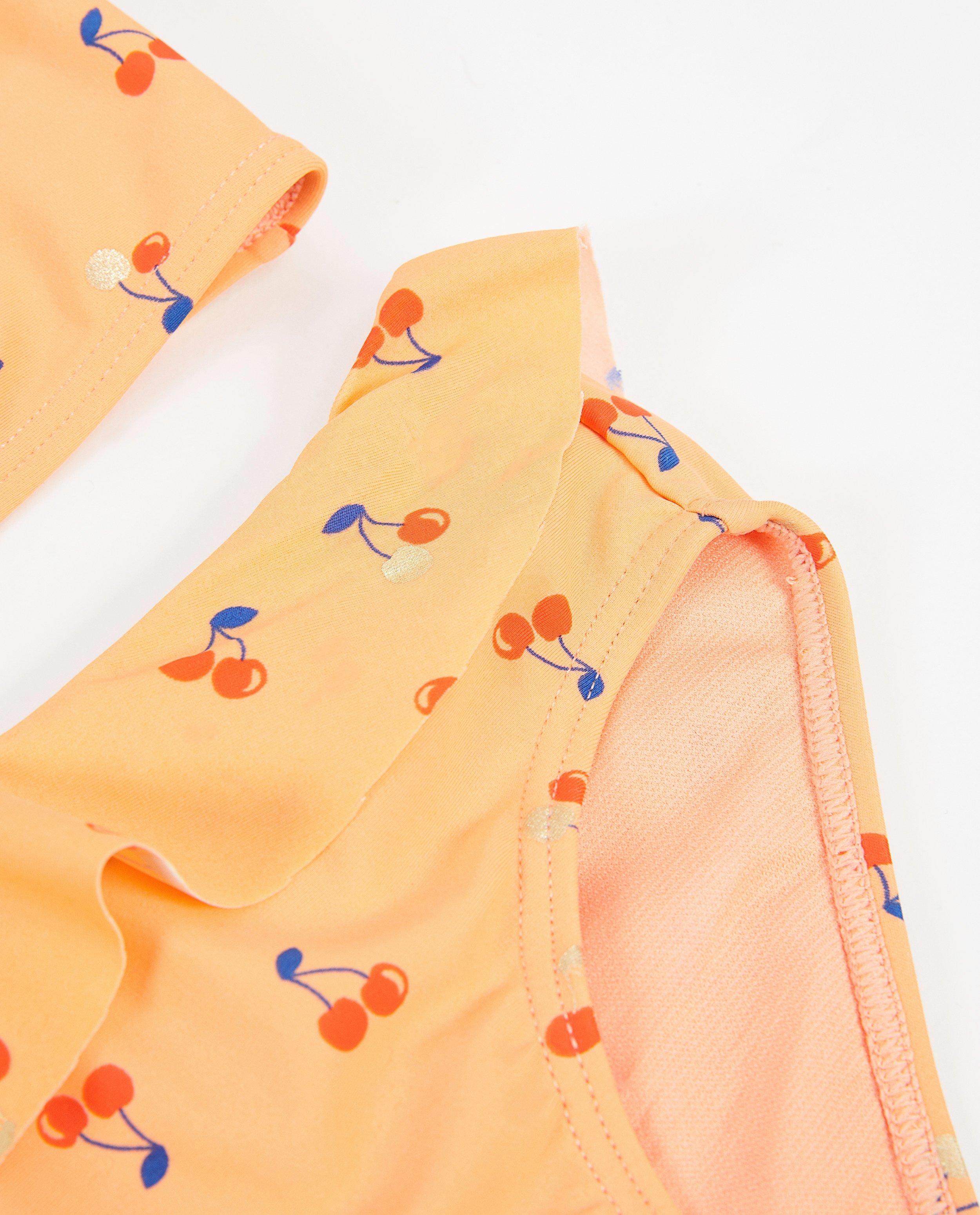 Maillots de bain - Bikini orange, protection U.V.