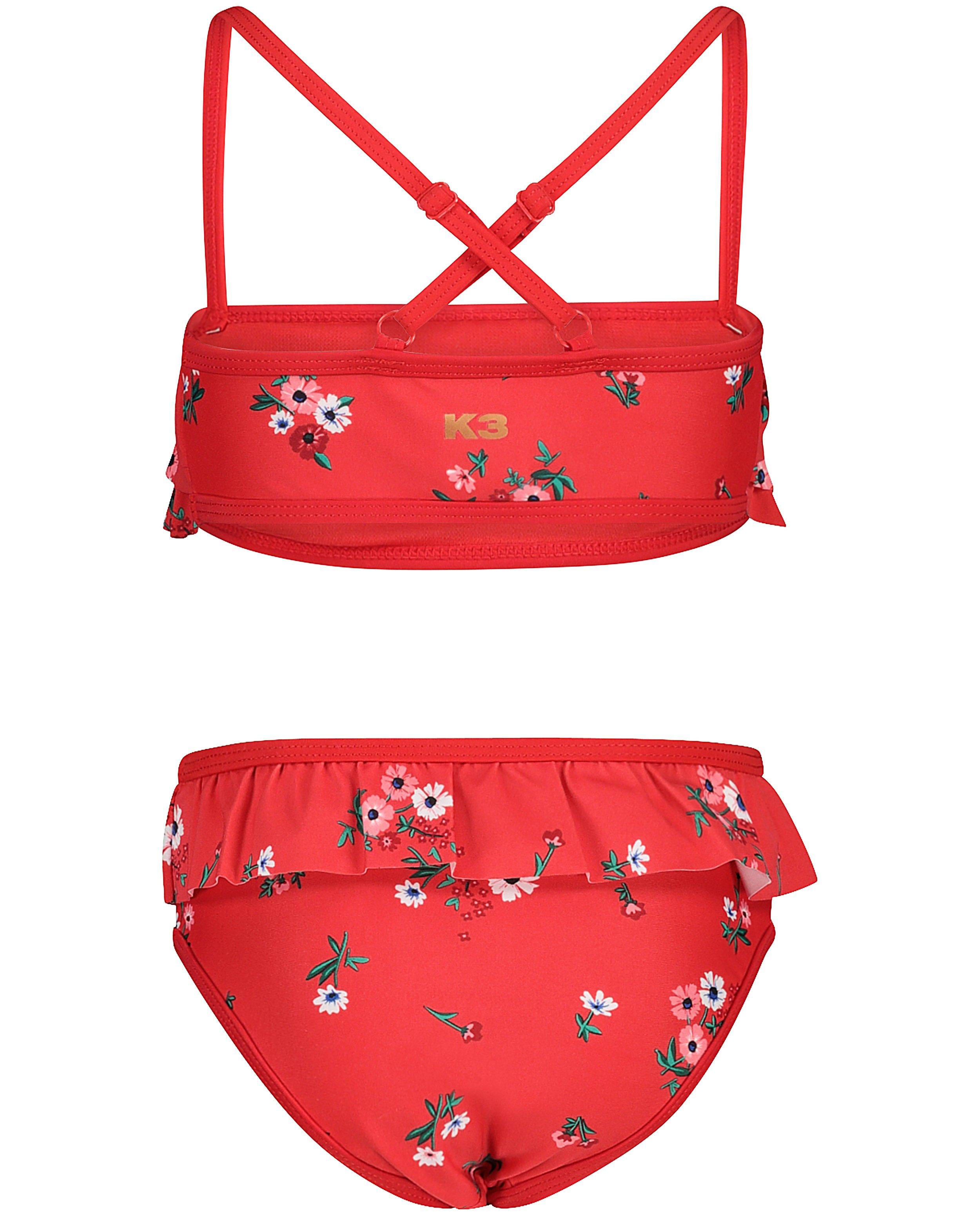 Zwemkleding - Rode bikini met uv-bescherming