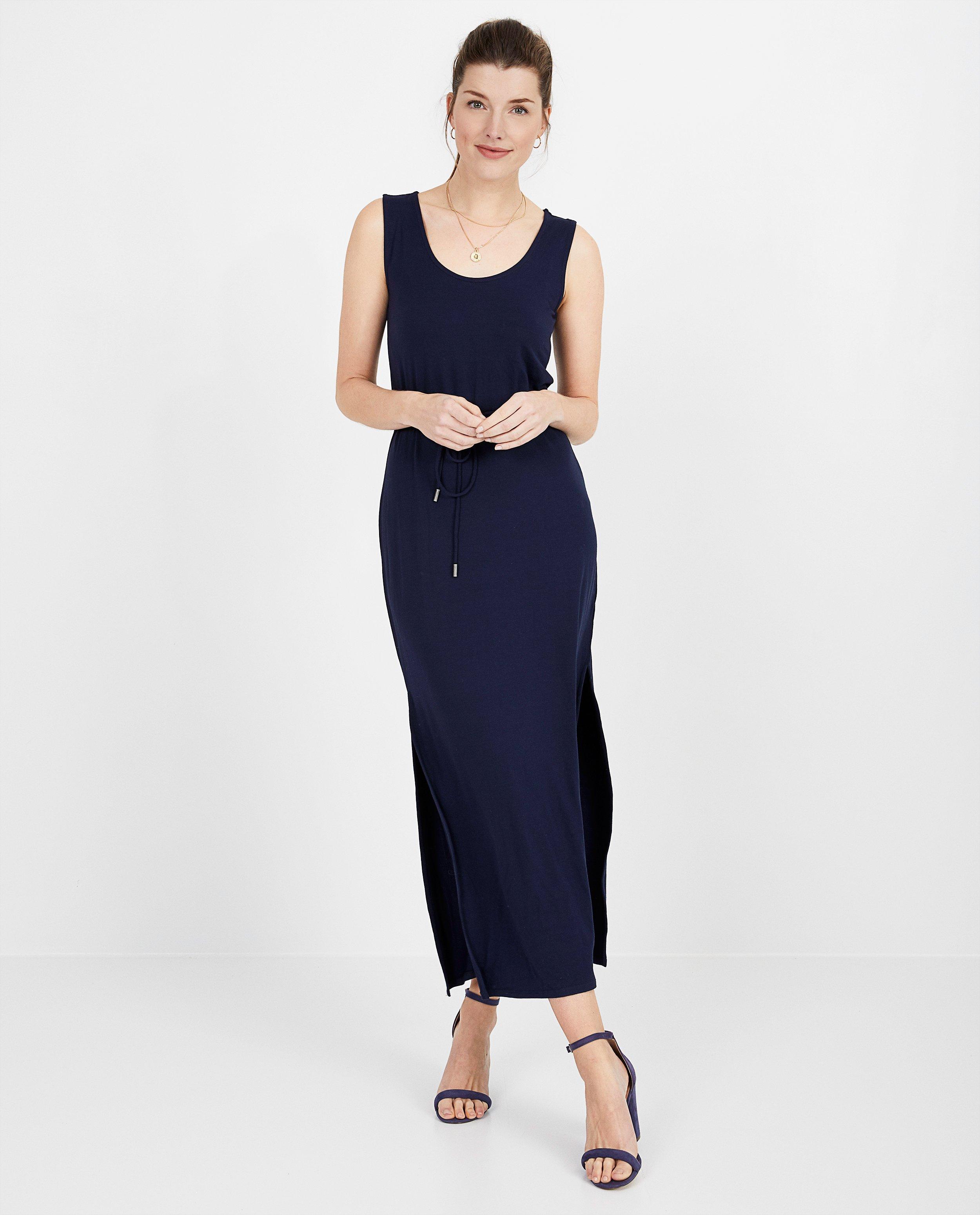 Kleedjes - Roze maxi-jurk Sora