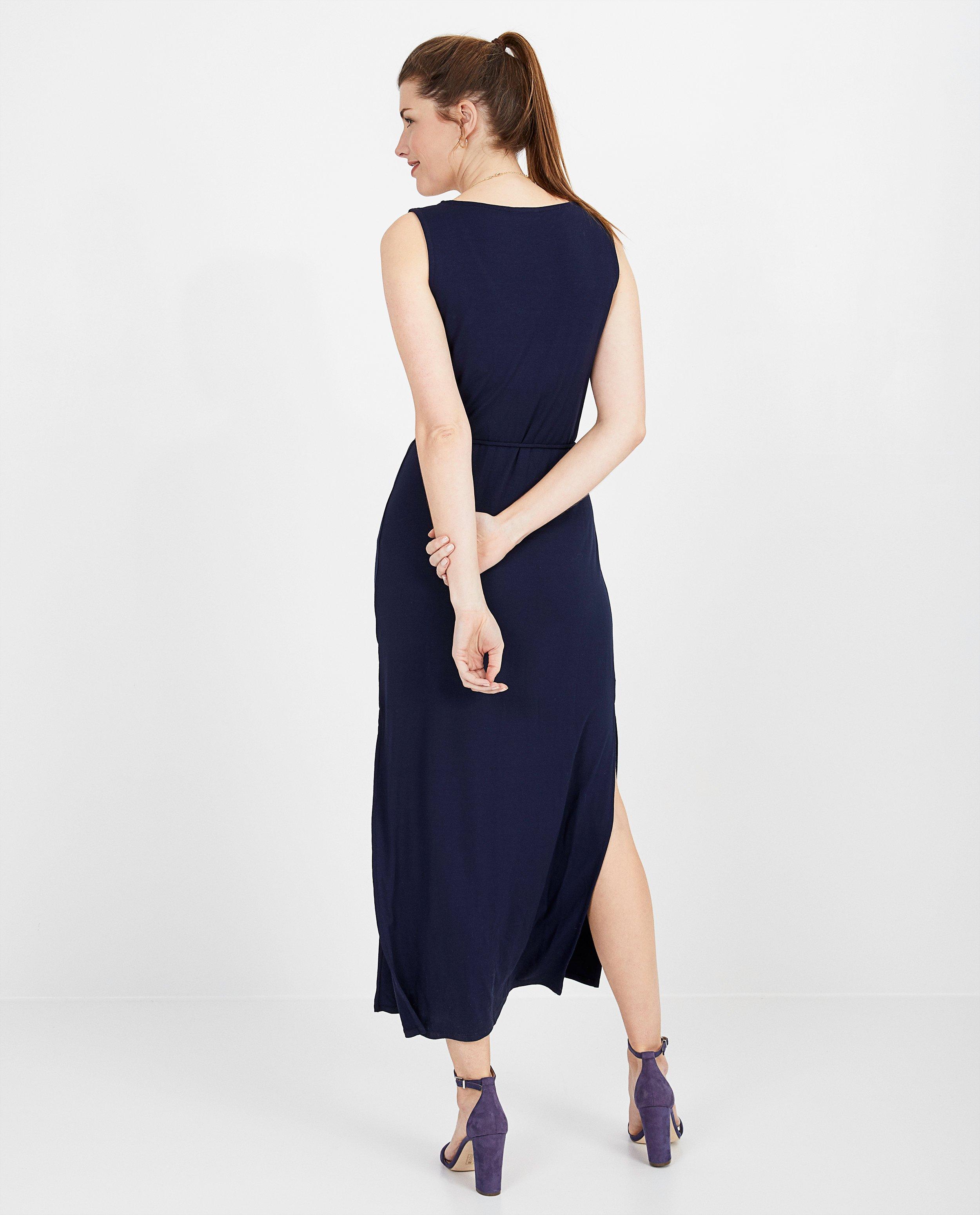 Kleedjes - Roze maxi-jurk Sora
