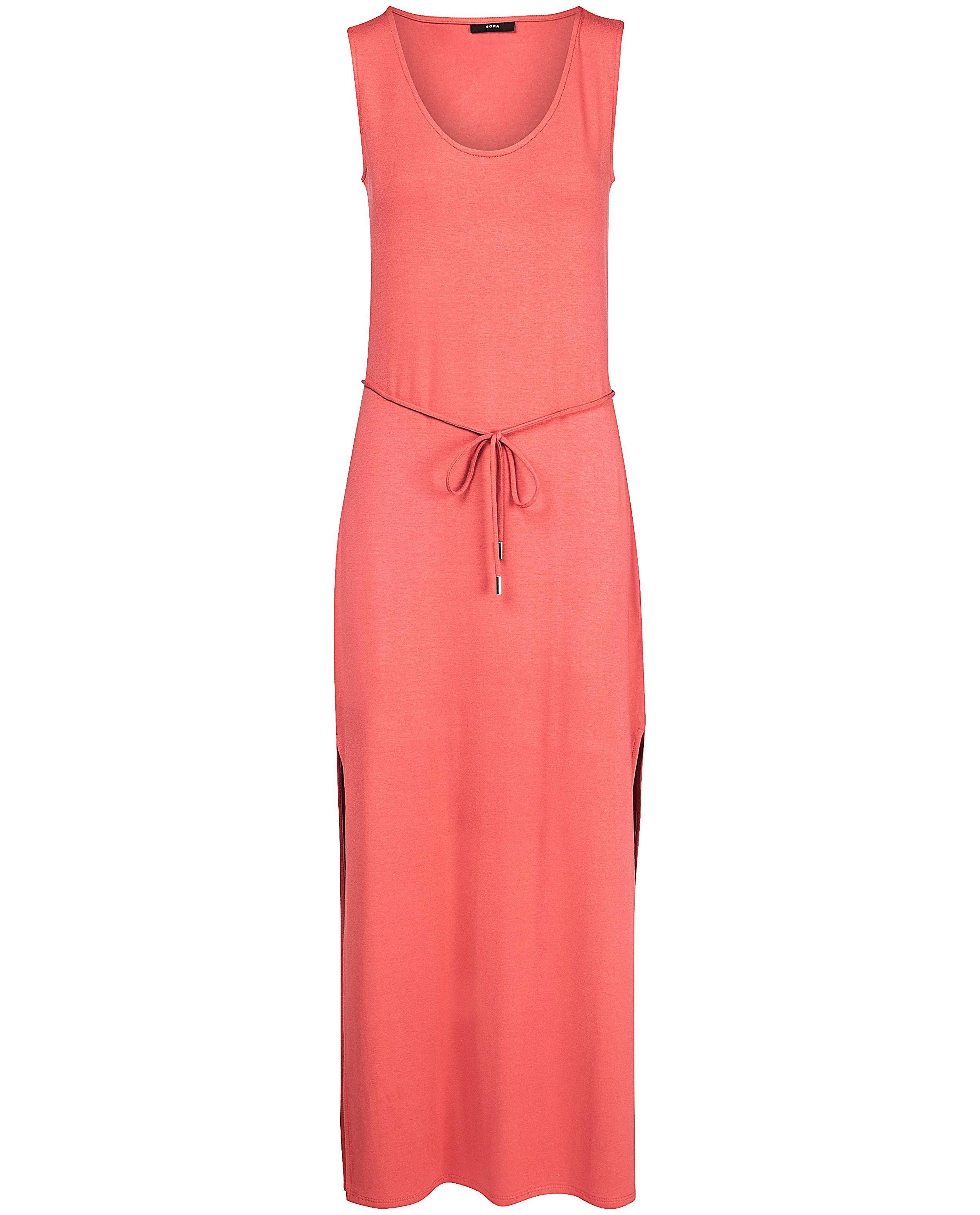 Kleedjes - Roze maxi-jurk Sora