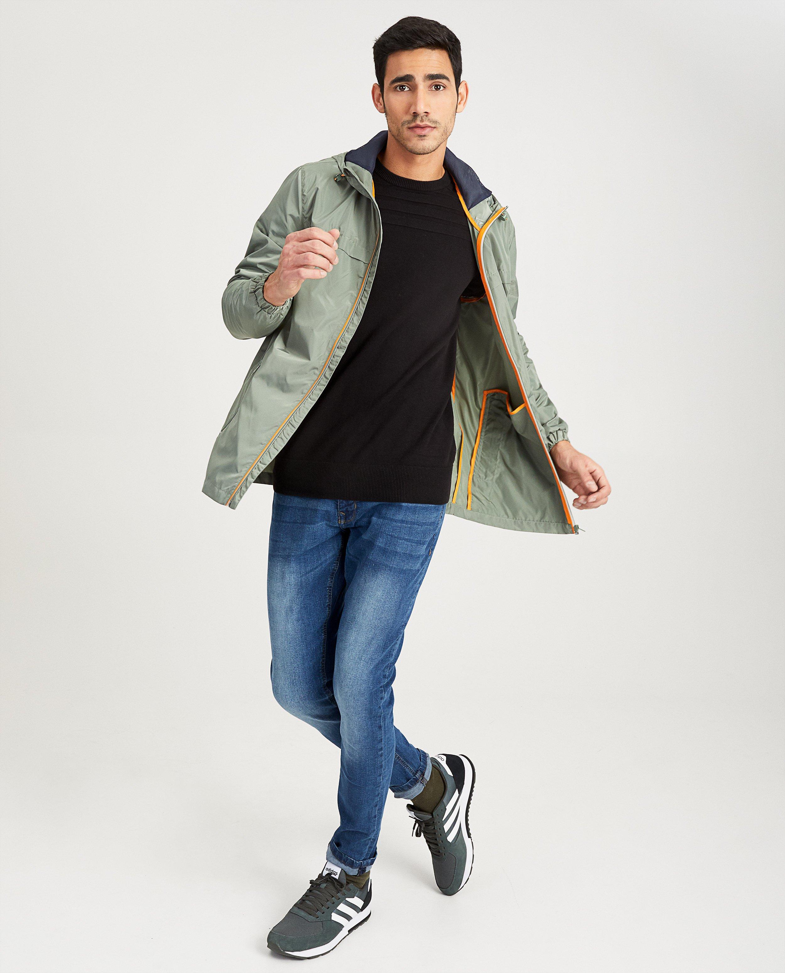 Jas van gerecycleerd polyester I AM - in groen - I AM