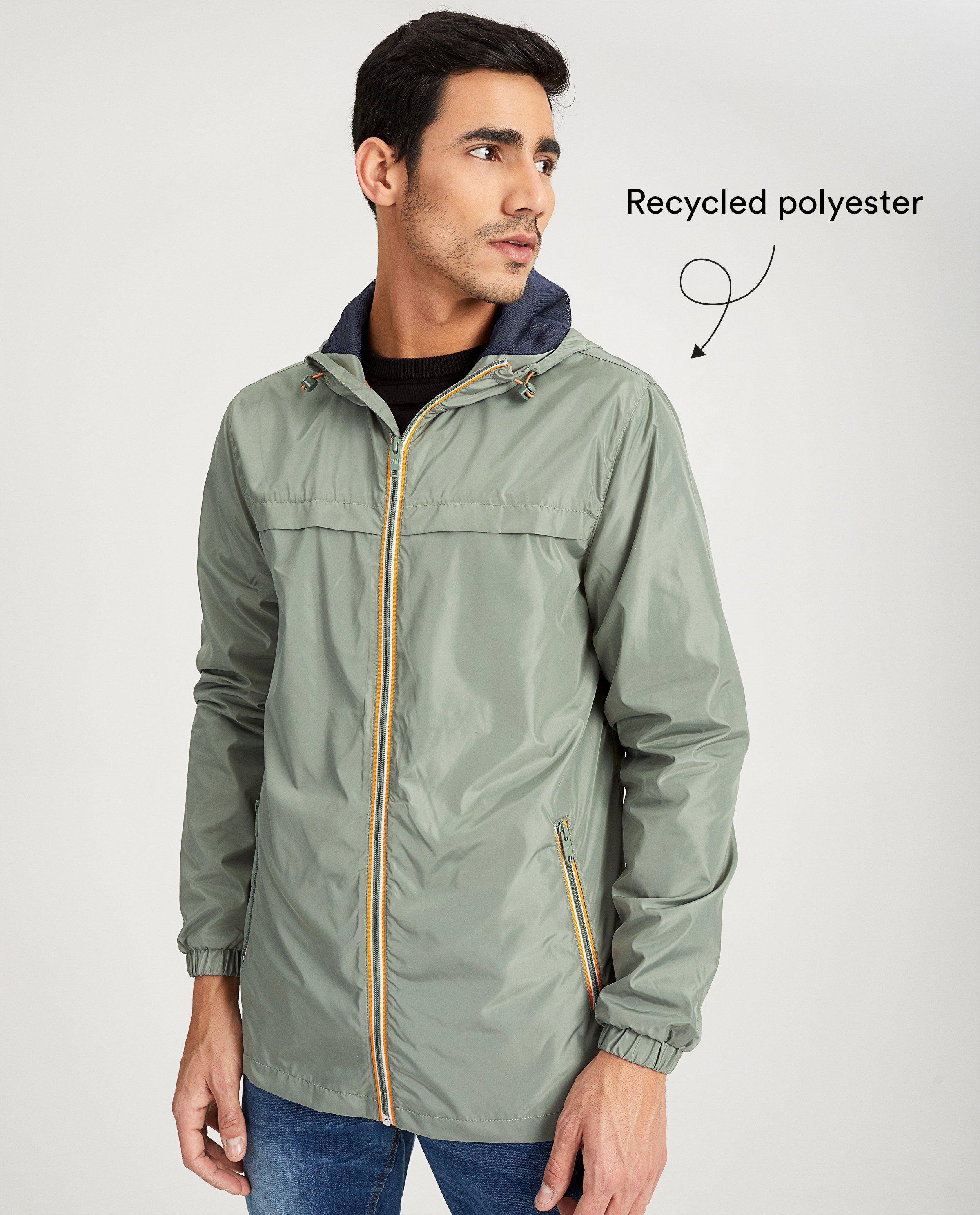 Veste en polyester recycl&eacute; I AM - D&eacute;tails du produit - khaki - image num&eacute;ro 2
