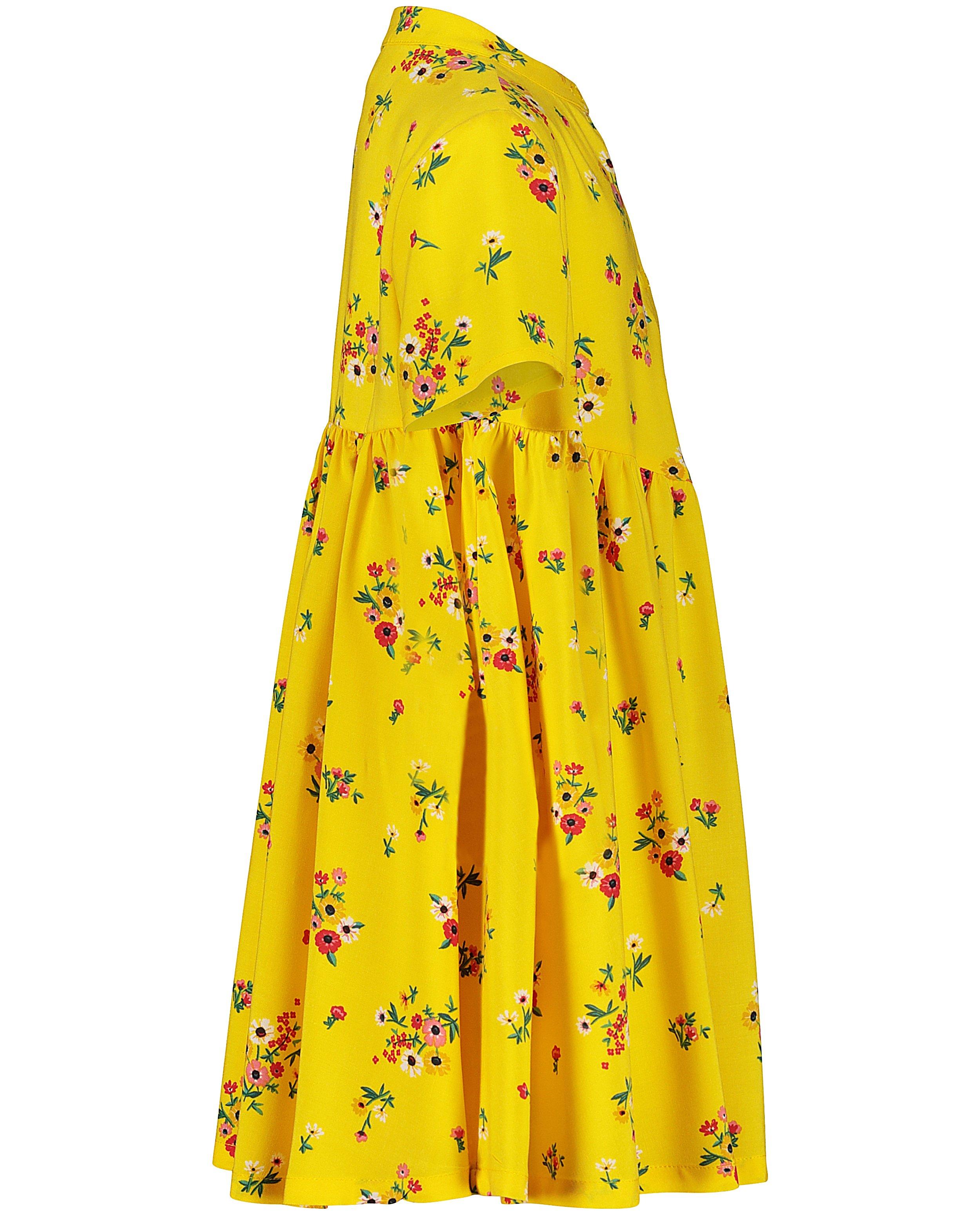 Kleedjes - Gele jurk met print K3