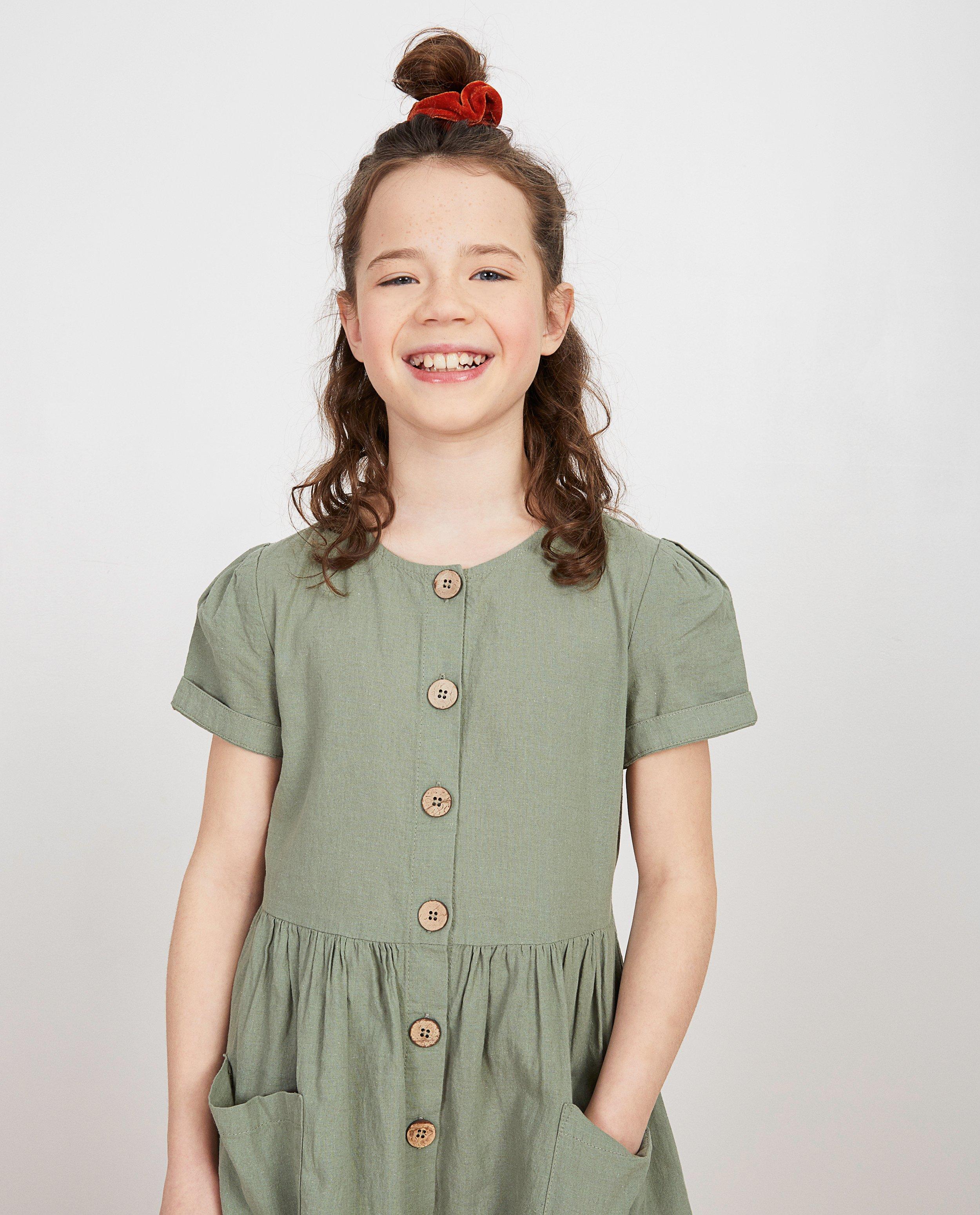 Kleedjes - Jurk van linnen I AM, 7-14 jaar