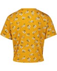 T-shirts - T-shirt jaune, imprimé fleuri