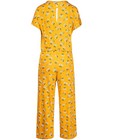 Jumpsuits - Gele jumpsuit met bloemenprint