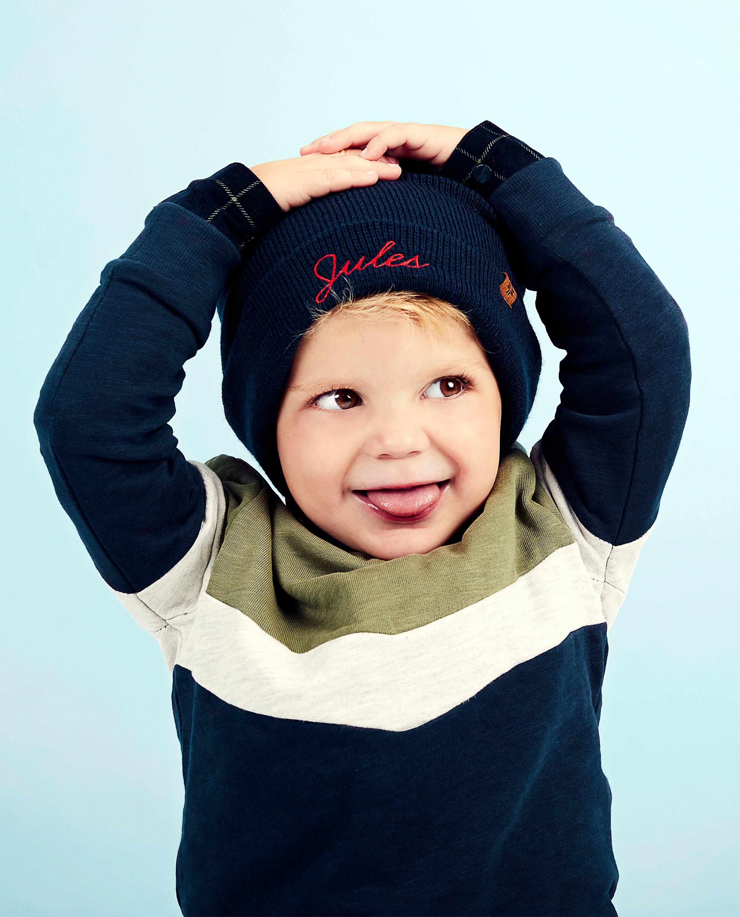 Bonnet bleu unisexe, Studio Unique - personnalisable - JBC