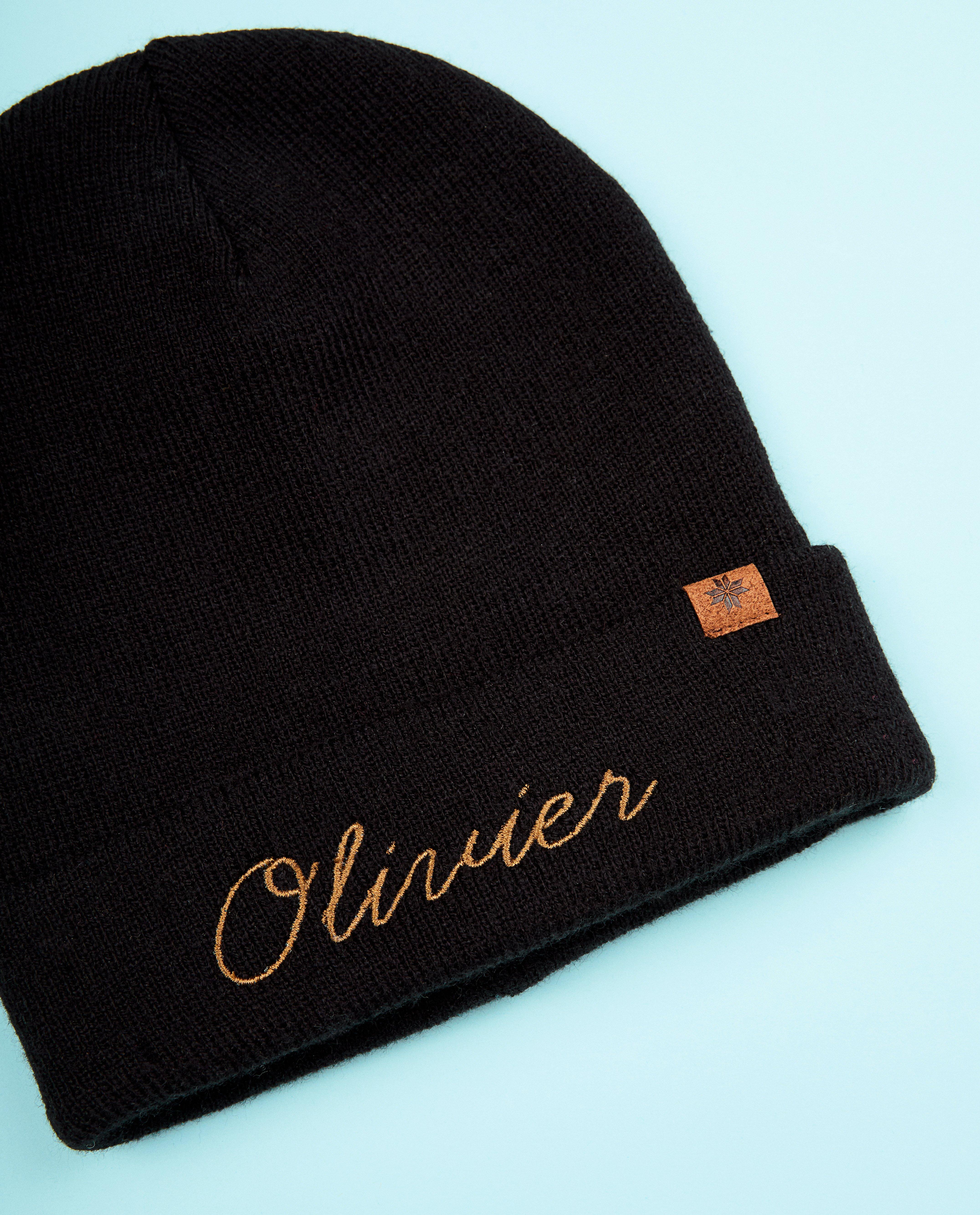 Bonneterie - Bonnet noir unisexe, Studio Unique