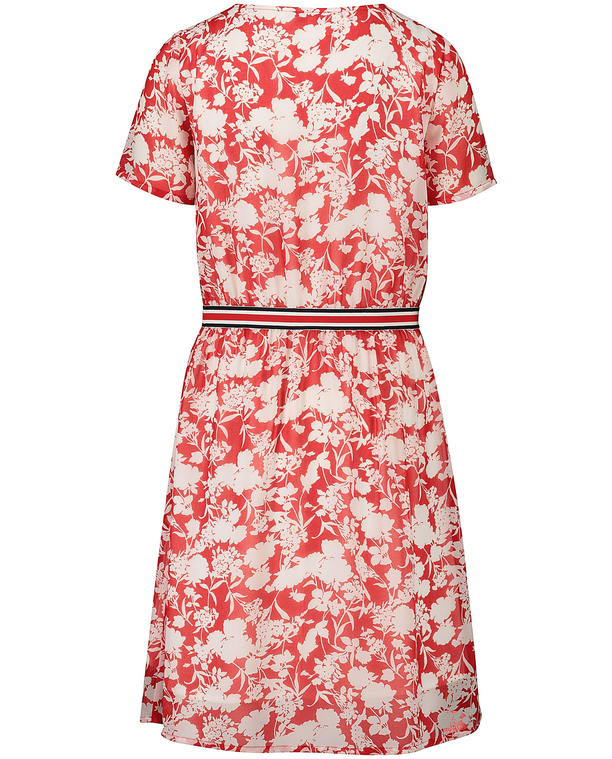 Kleedjes - Rode jurk met print Sara De Paduwa