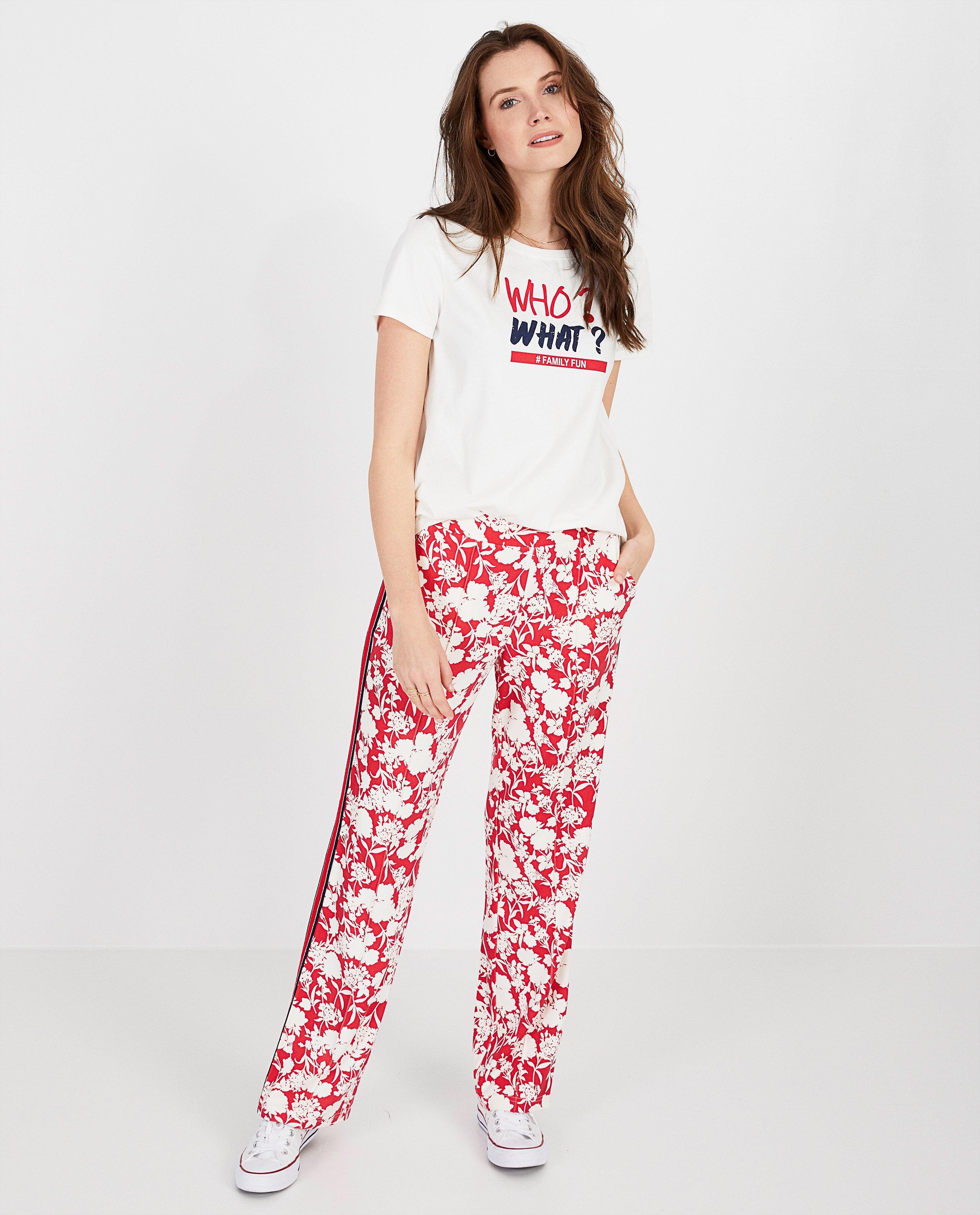 Broek met print Sara De Paduwa - stretch - Sara de Paduwa