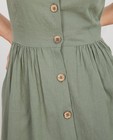 Kleedjes - Groene jurk van linnen I AM