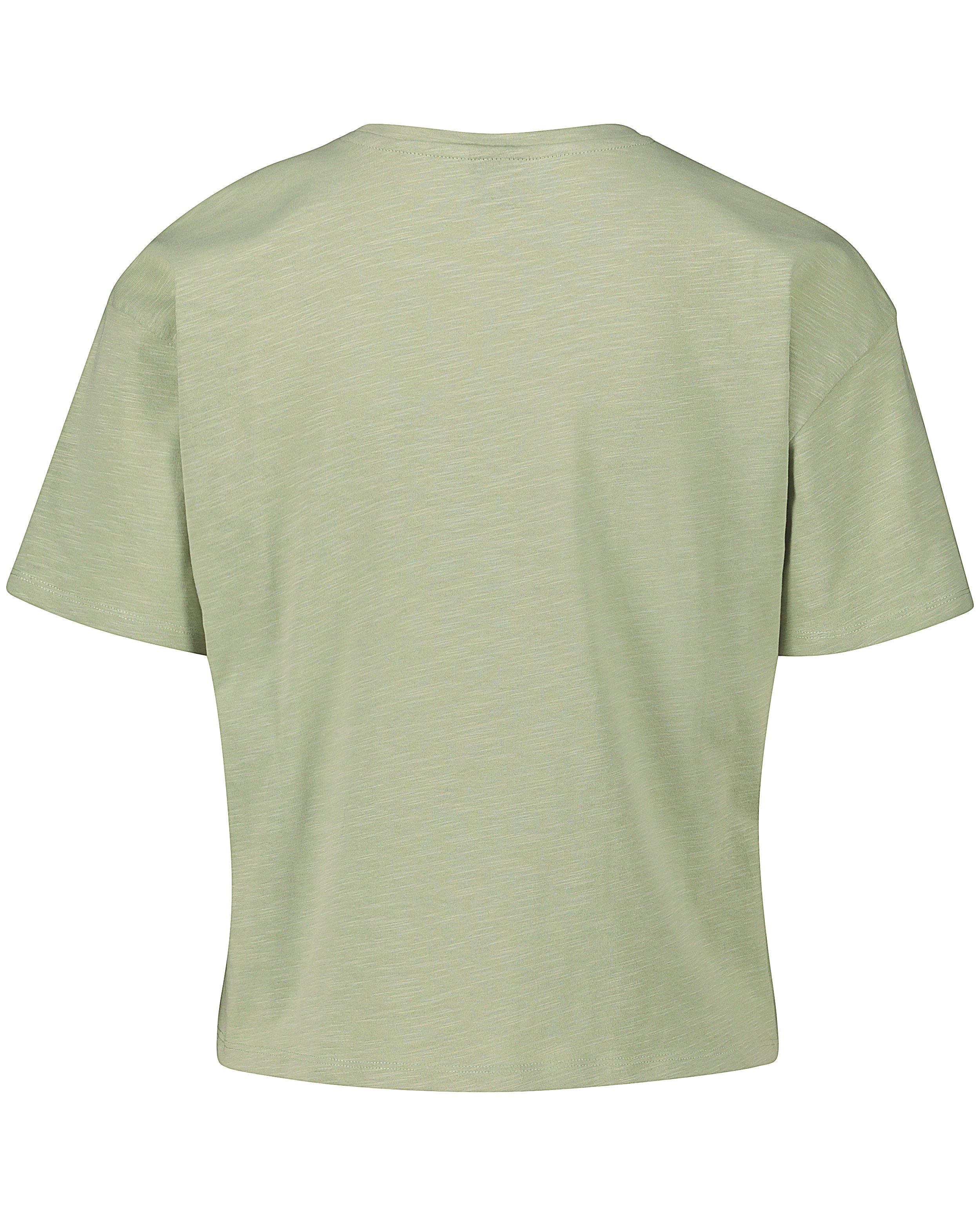 T-shirts - T-shirt orange clair à inscription