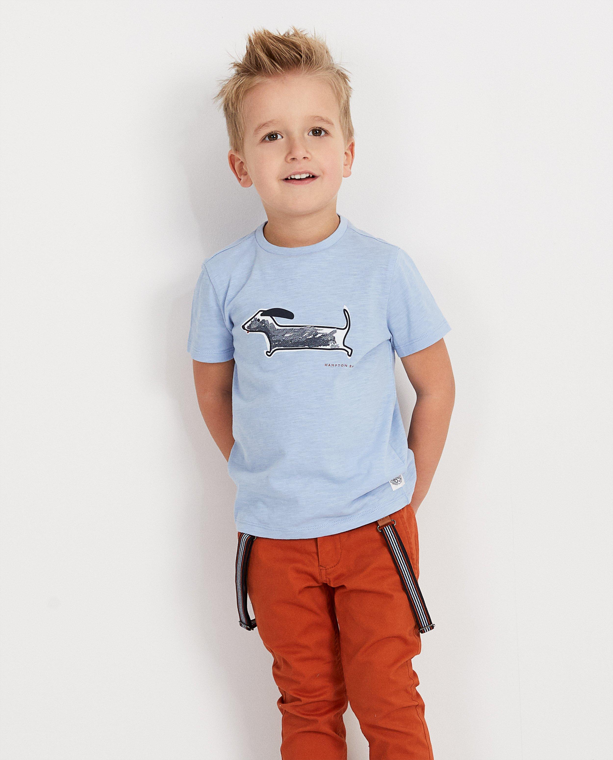 T-shirts - Wit T-shirt met print Hampton Bays