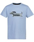 T-shirts - Blauw shirt met print Hampton Bays