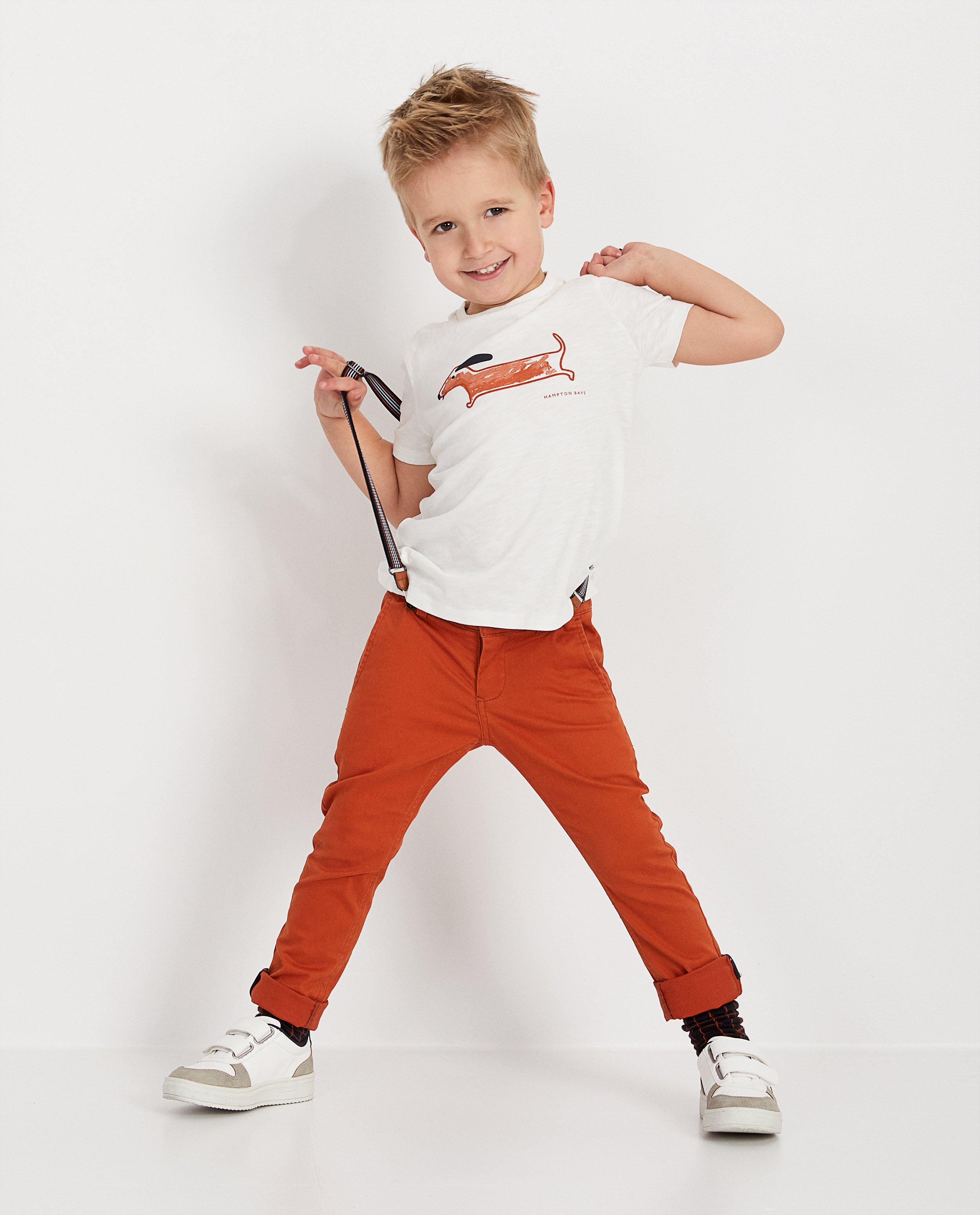 Wit T-shirt met print Hampton Bays - null - Hampton Bays