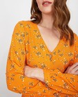 Chemises - Blouse orange imprimé I AM