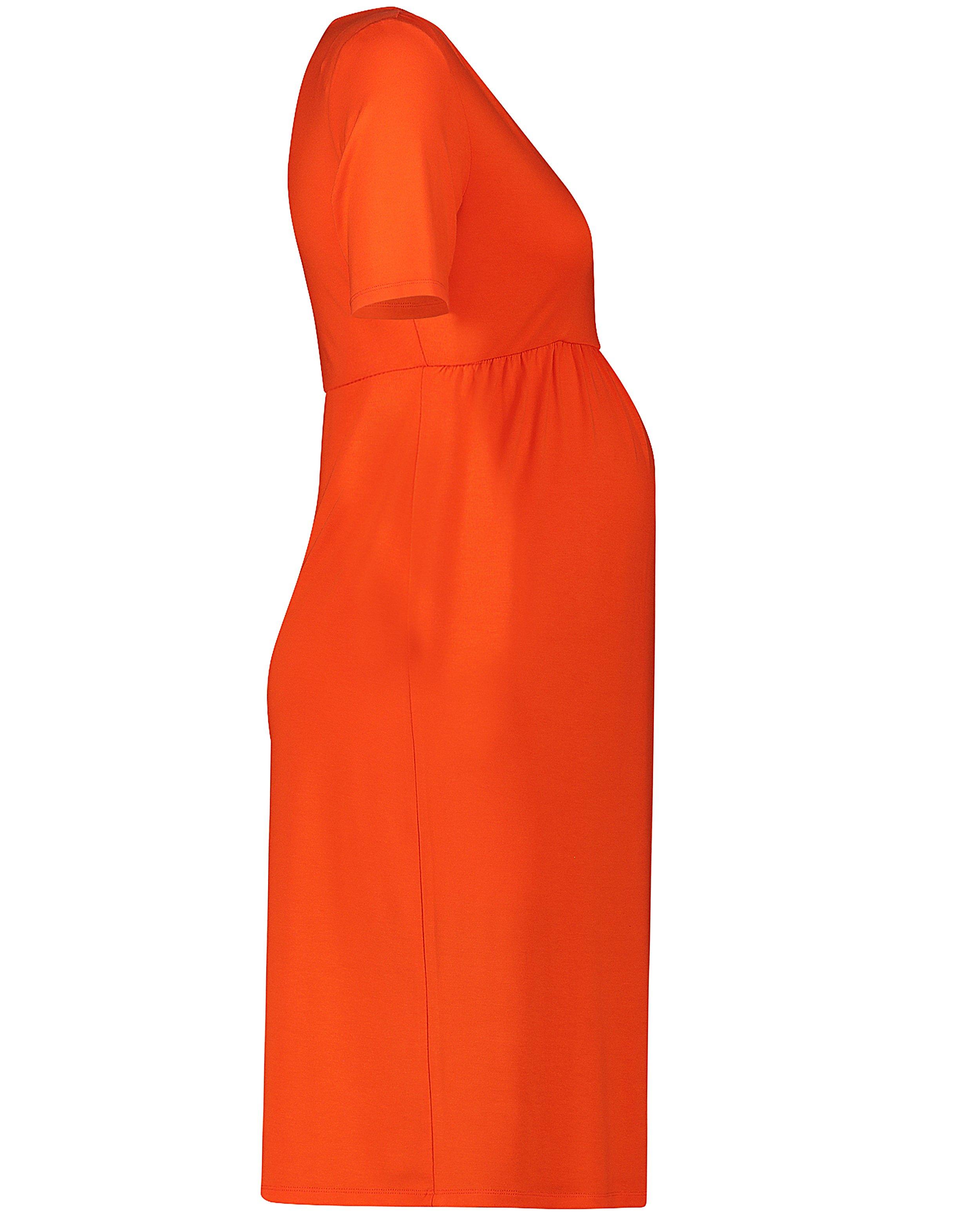 Robes - Robe de grossesse orange JoliRonde