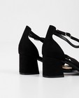 Chaussures - Sandales noires en suède