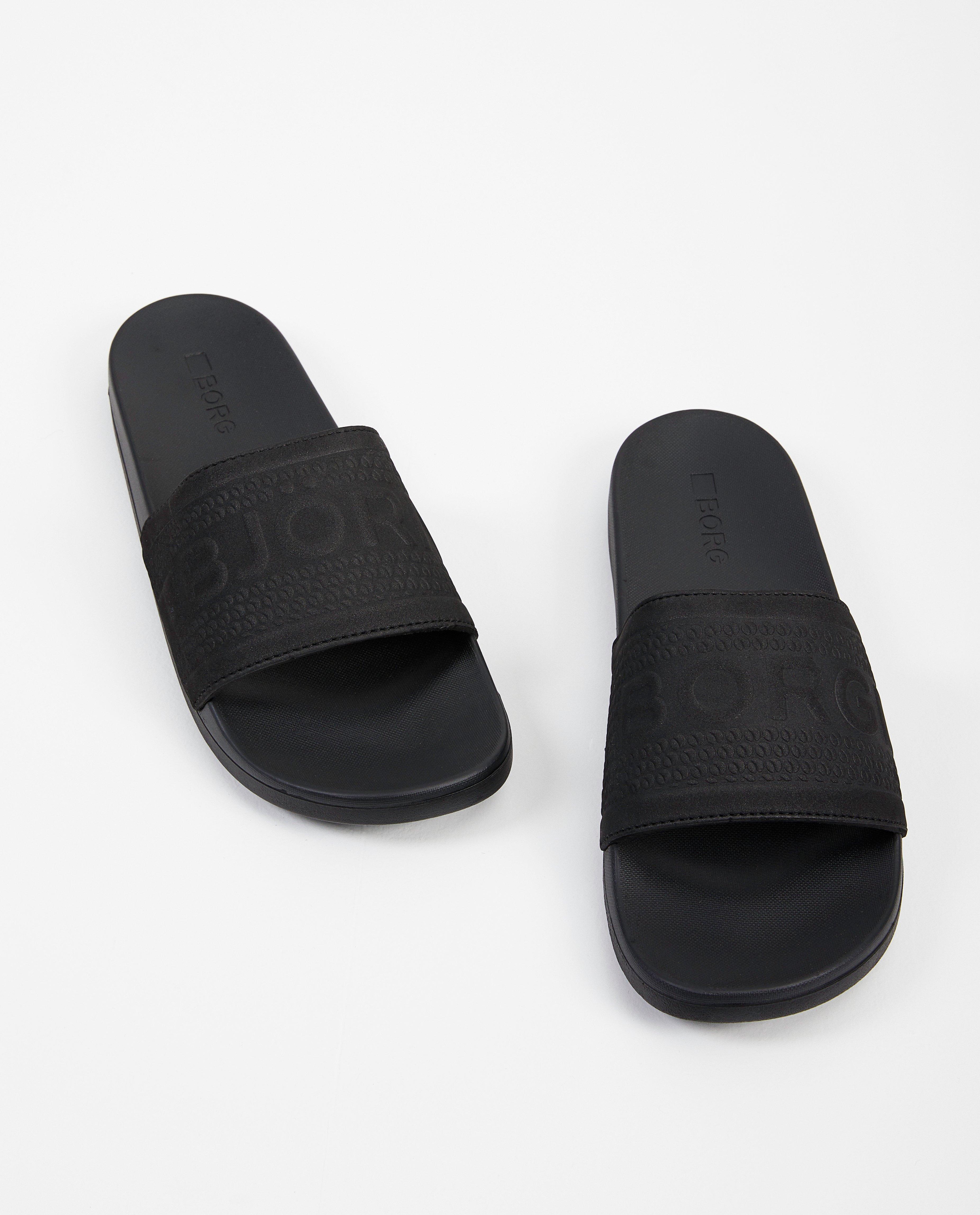 Schoenen - Zwarte slippers Björn Borg