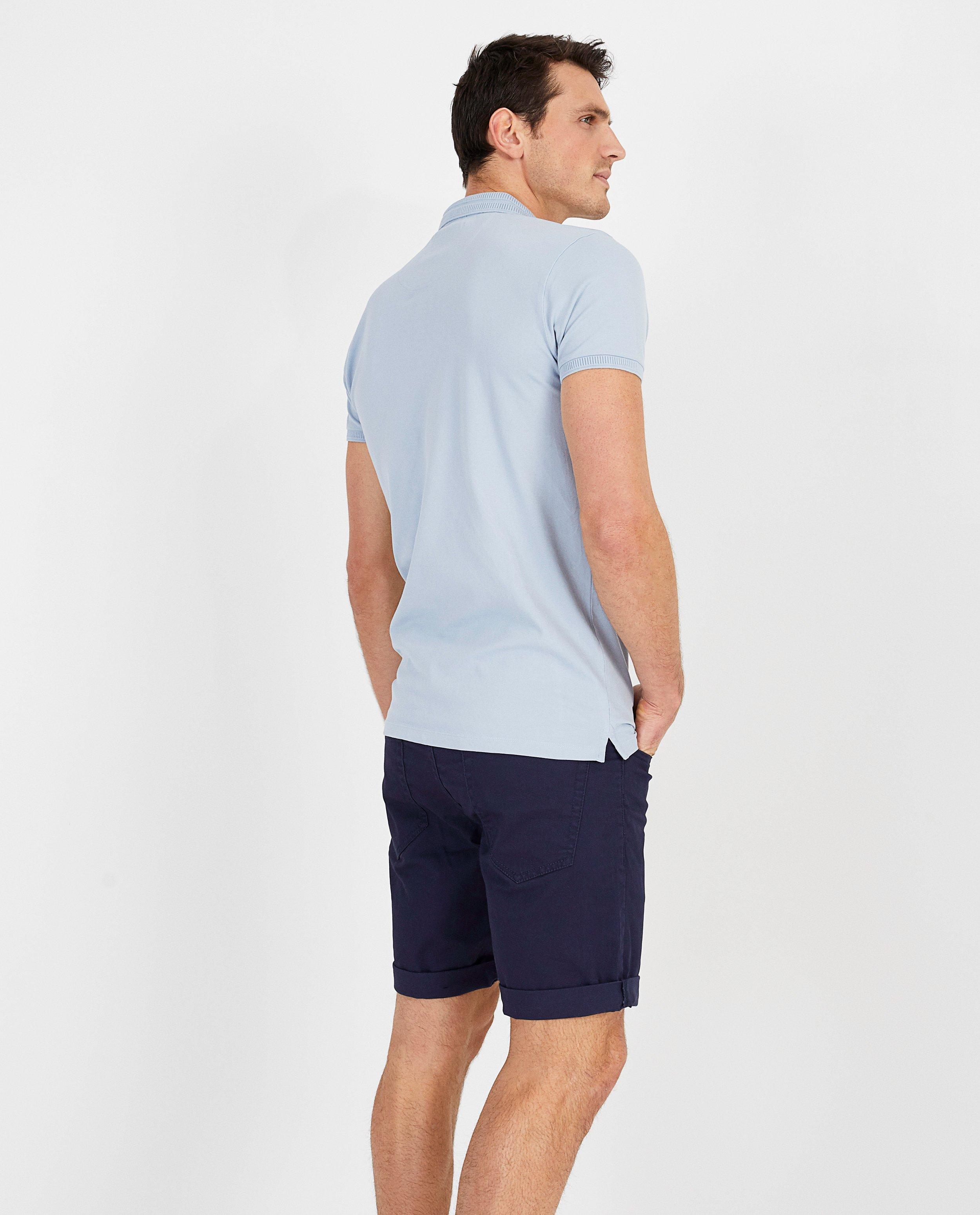 Polo's - Lichtblauwe polo Noize