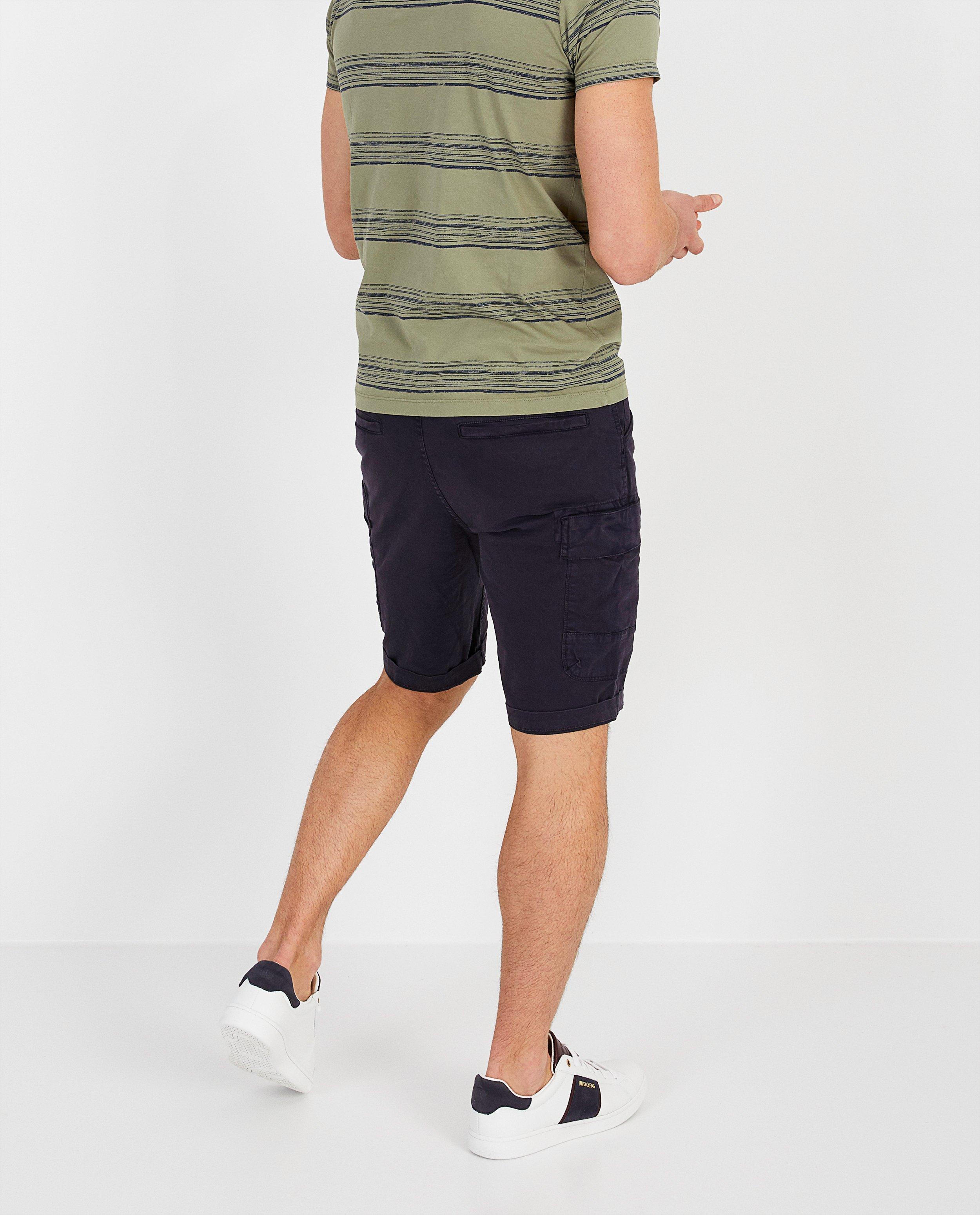 Shorten - Donkerblauwe bermuda Noize