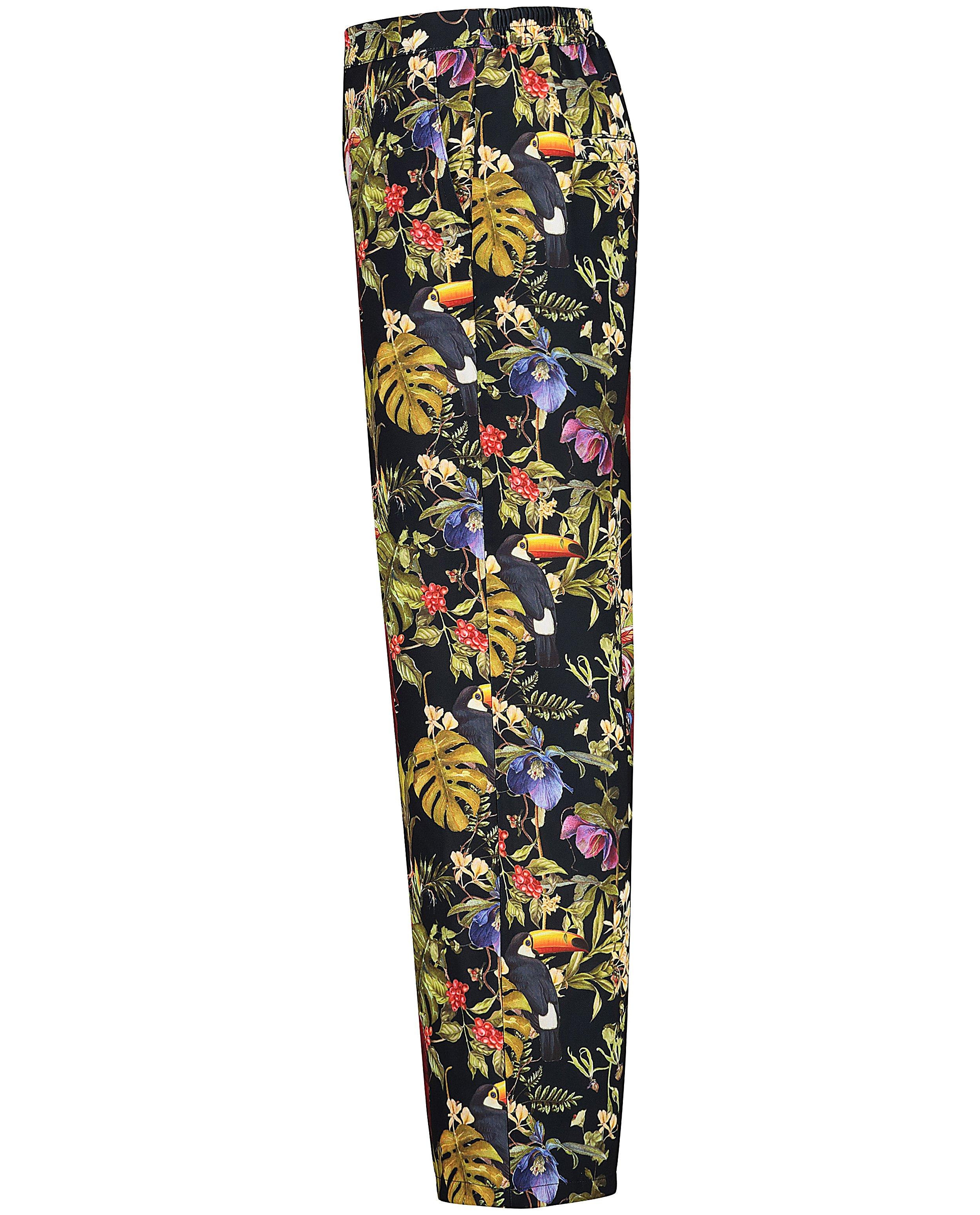 Broeken - Zwarte broek met print Communie