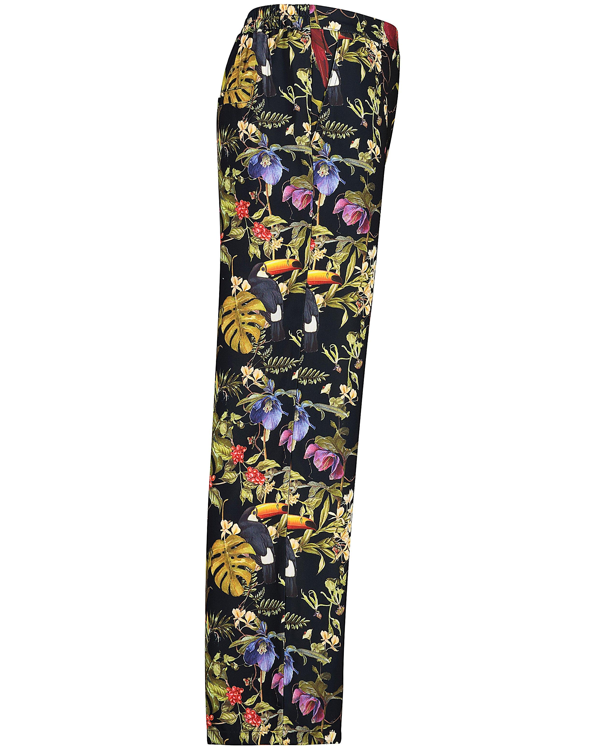 Broeken - Zwarte broek met print Communie