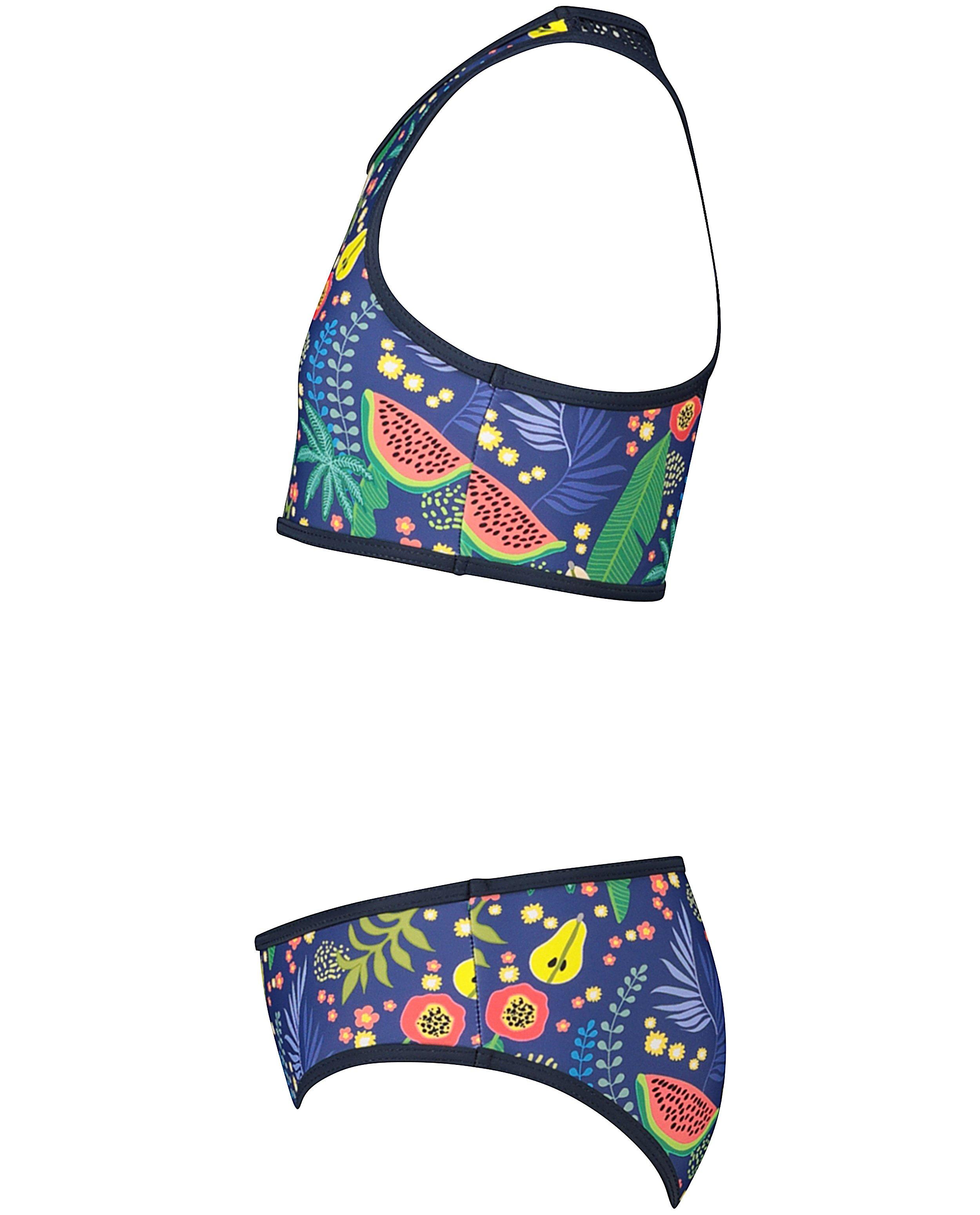 Zwemkleding - Blauwe bikini met print