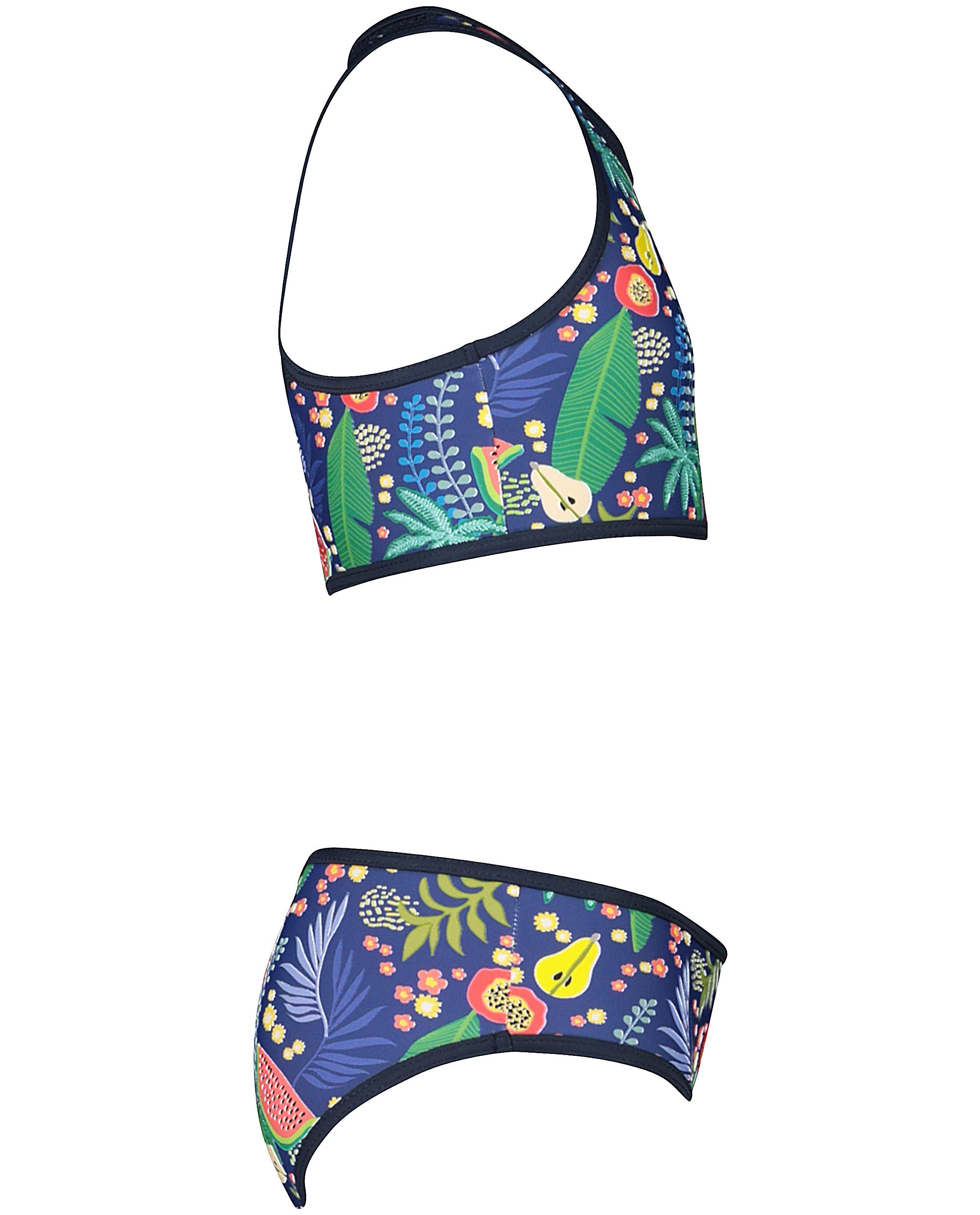 Zwemkleding - Blauwe bikini met print